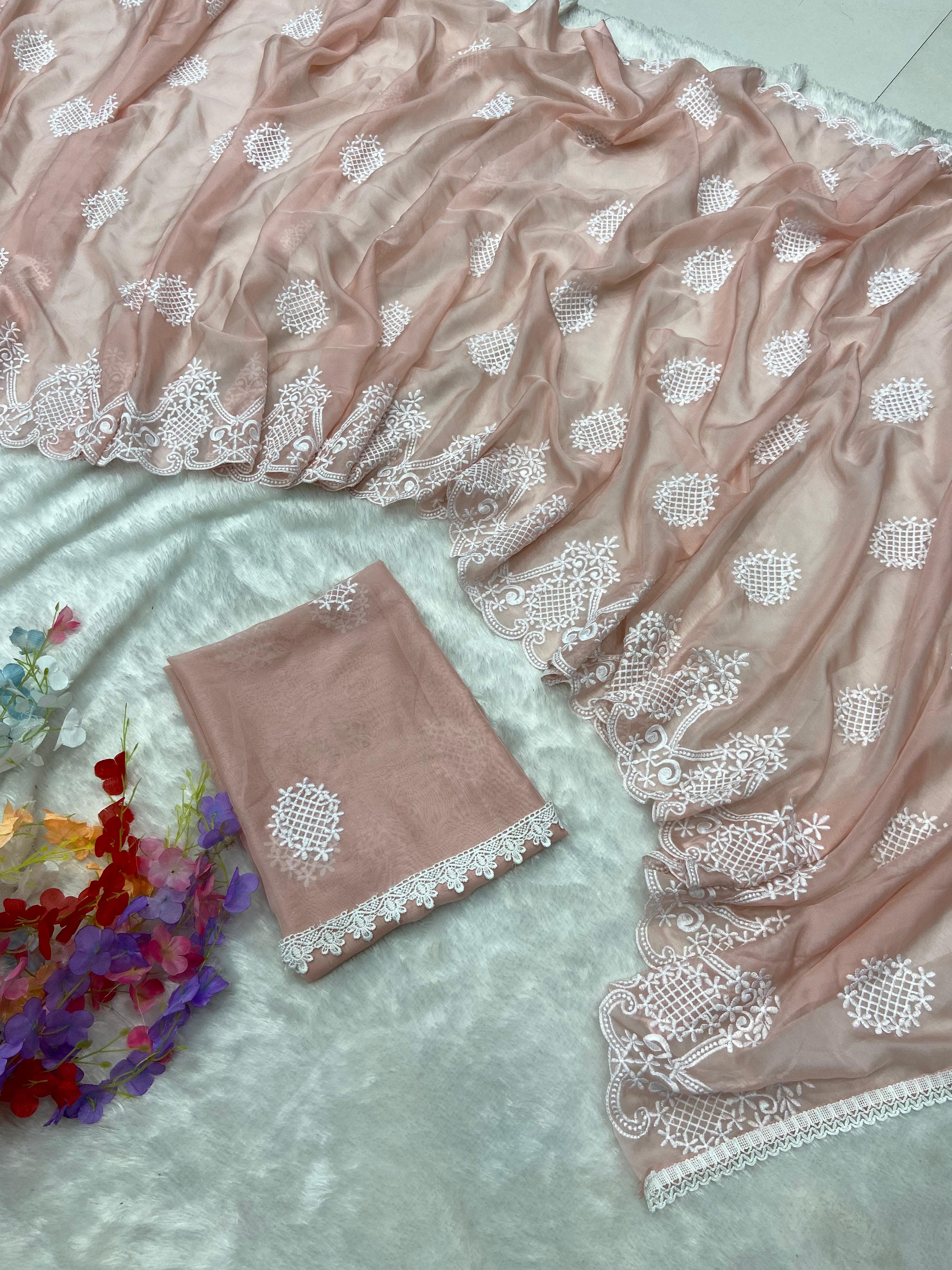 Pure Organza Saree