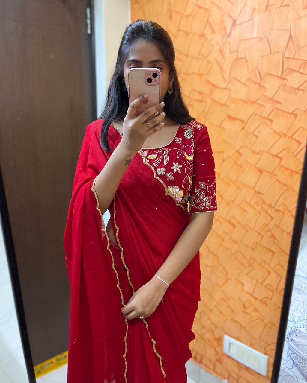 Pure Handwork Saree
