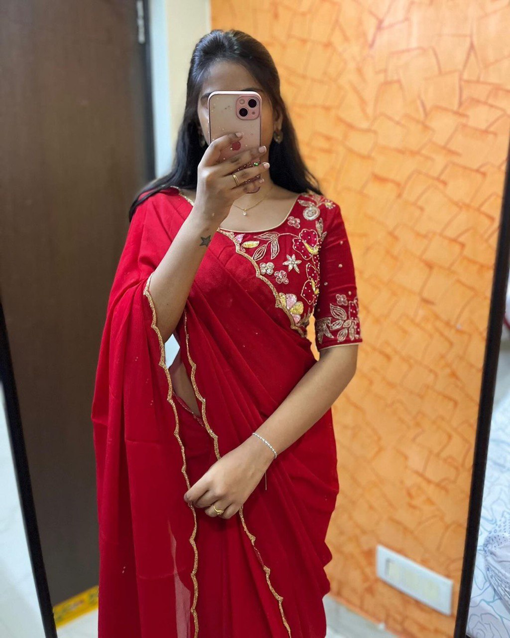 Pure Handwork Saree