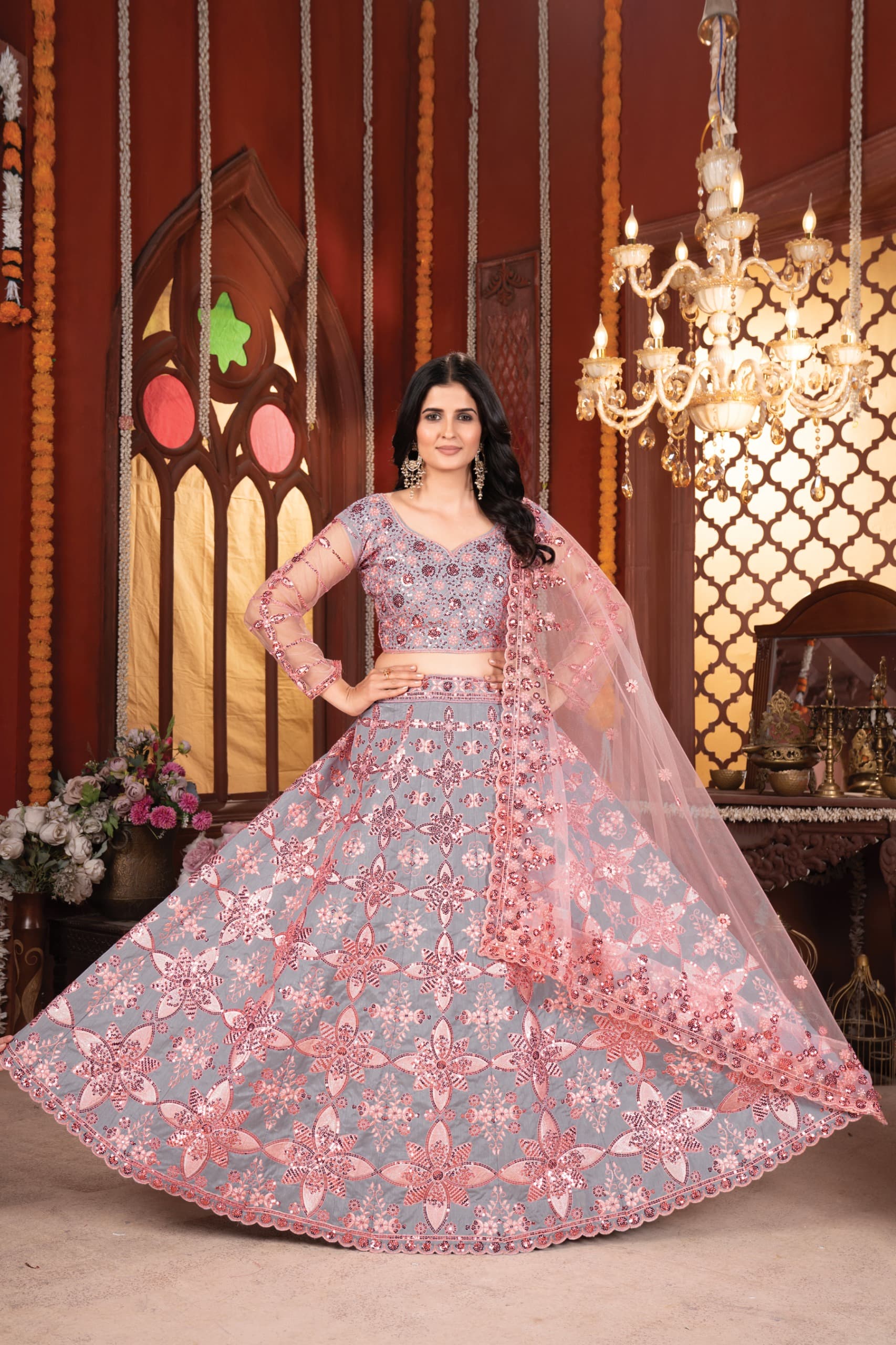 BEST SELLER REAL MODELLING LEHENGA