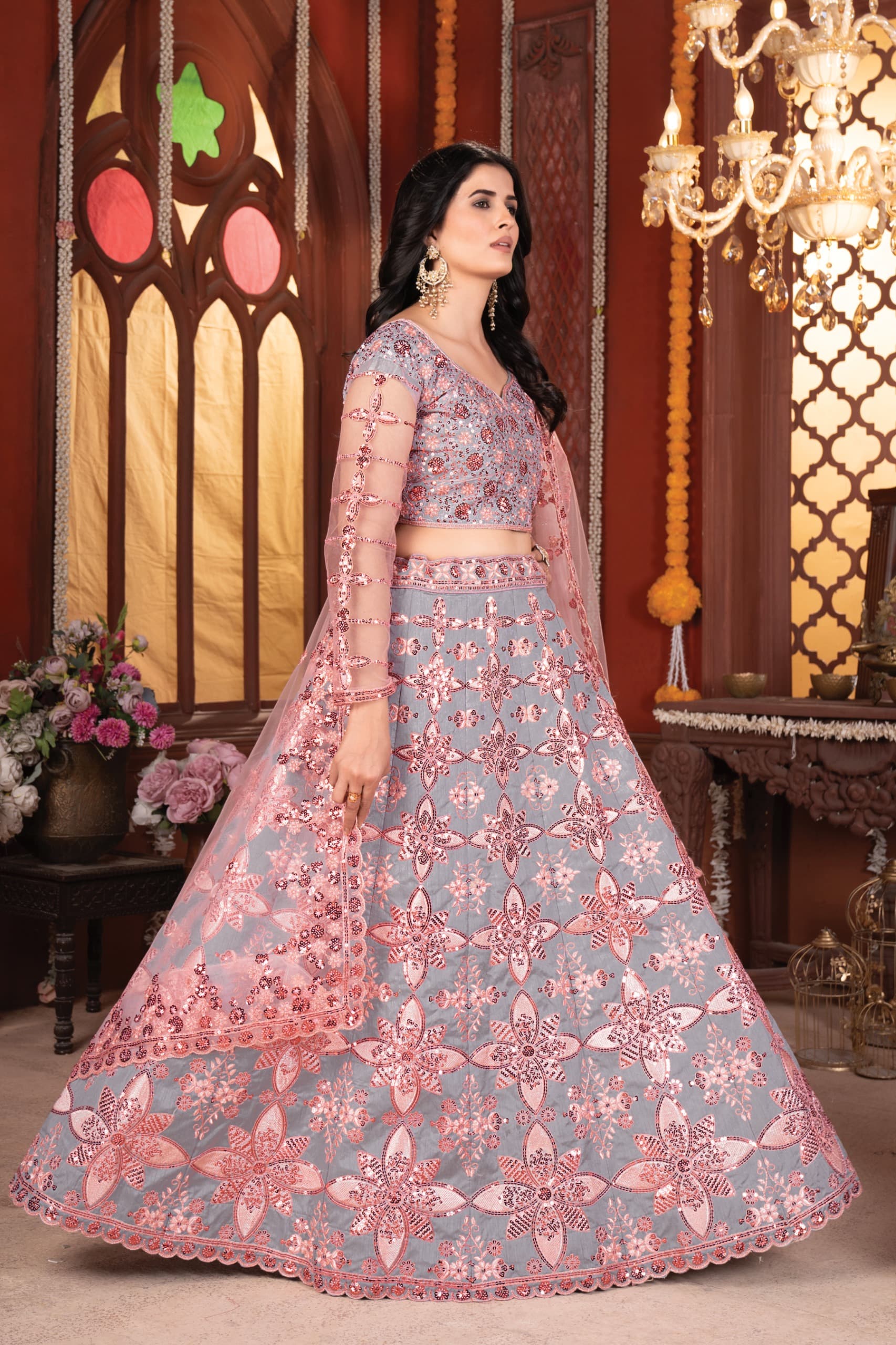 BEST SELLER REAL MODELLING LEHENGA