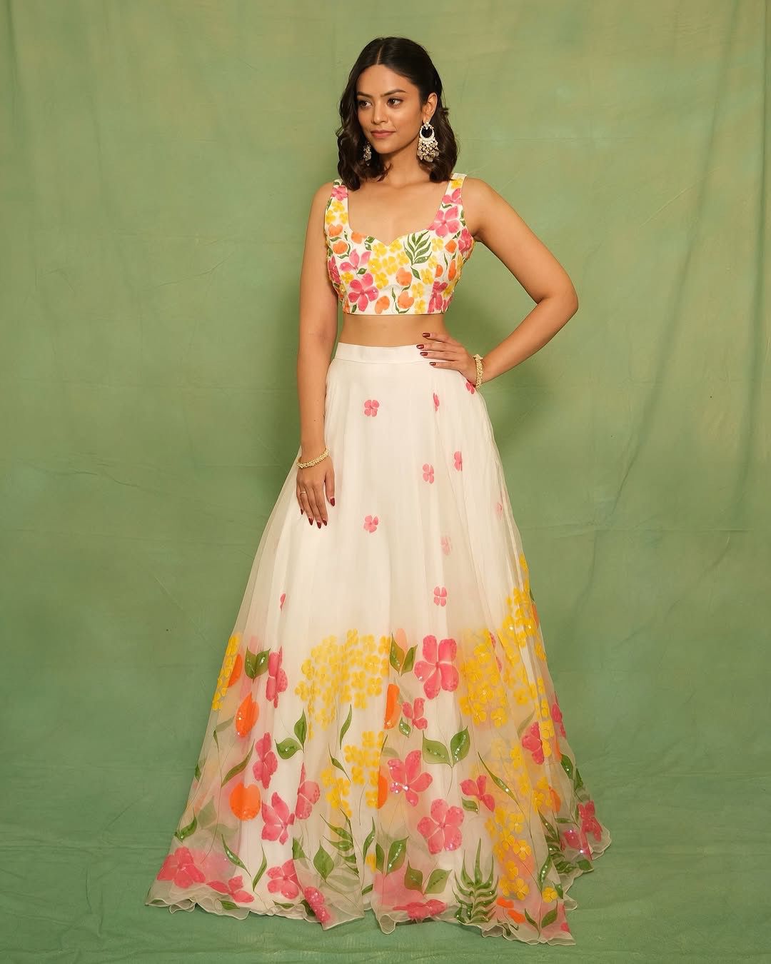 BEST SELLER FLORAL LEHENGA
