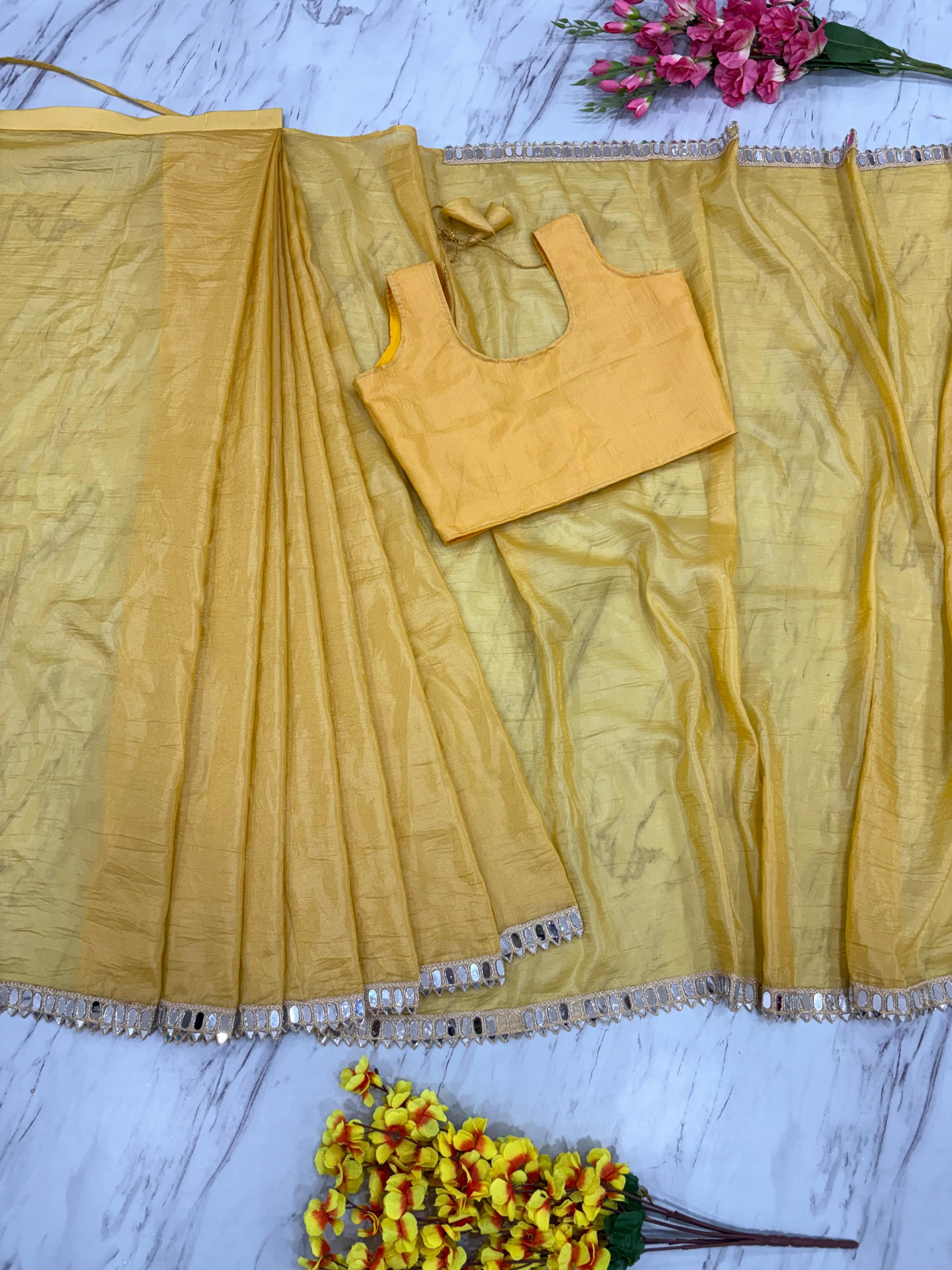 Real Mirror Ready To Wear Saree