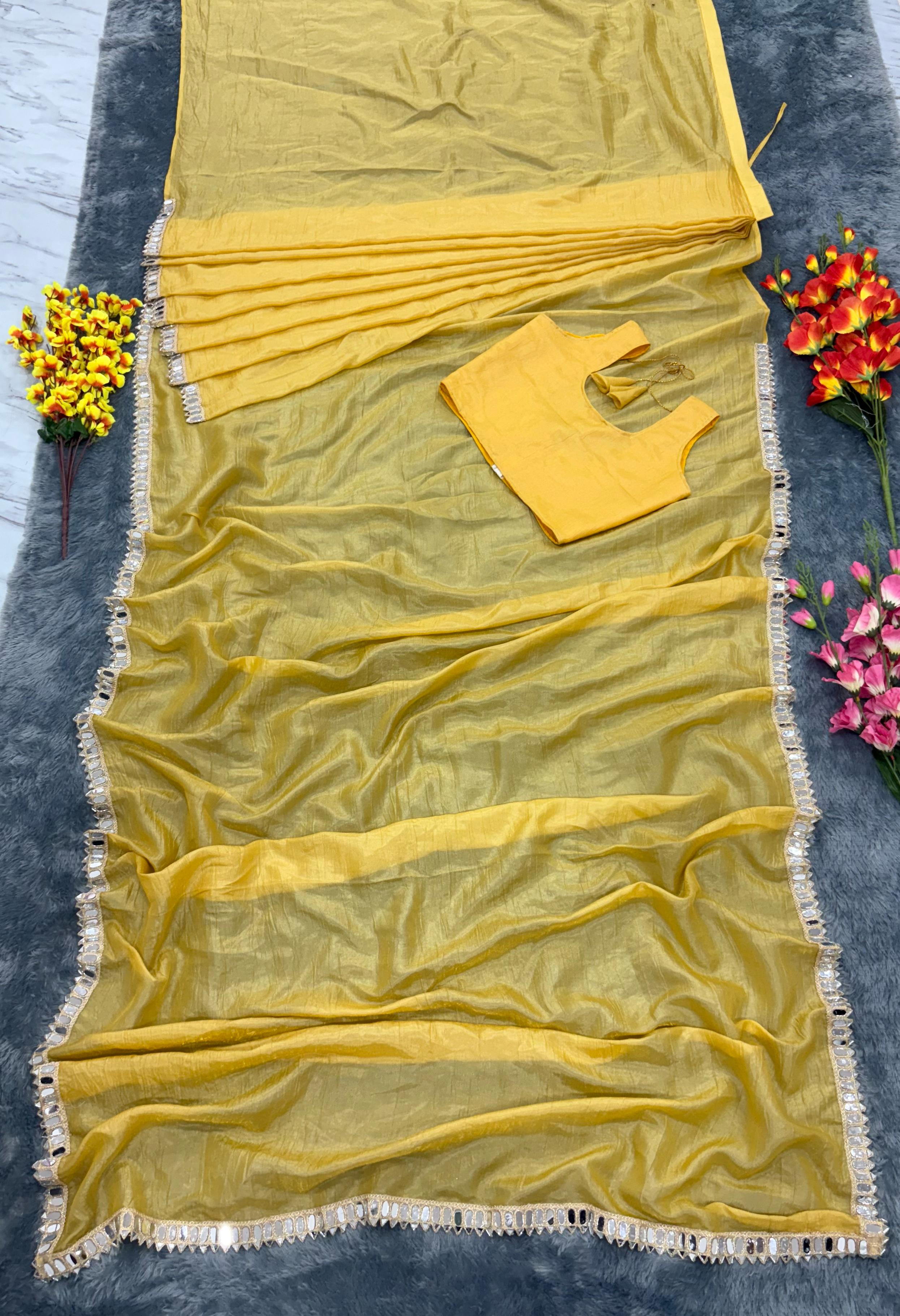Real Mirror Ready To Wear Saree