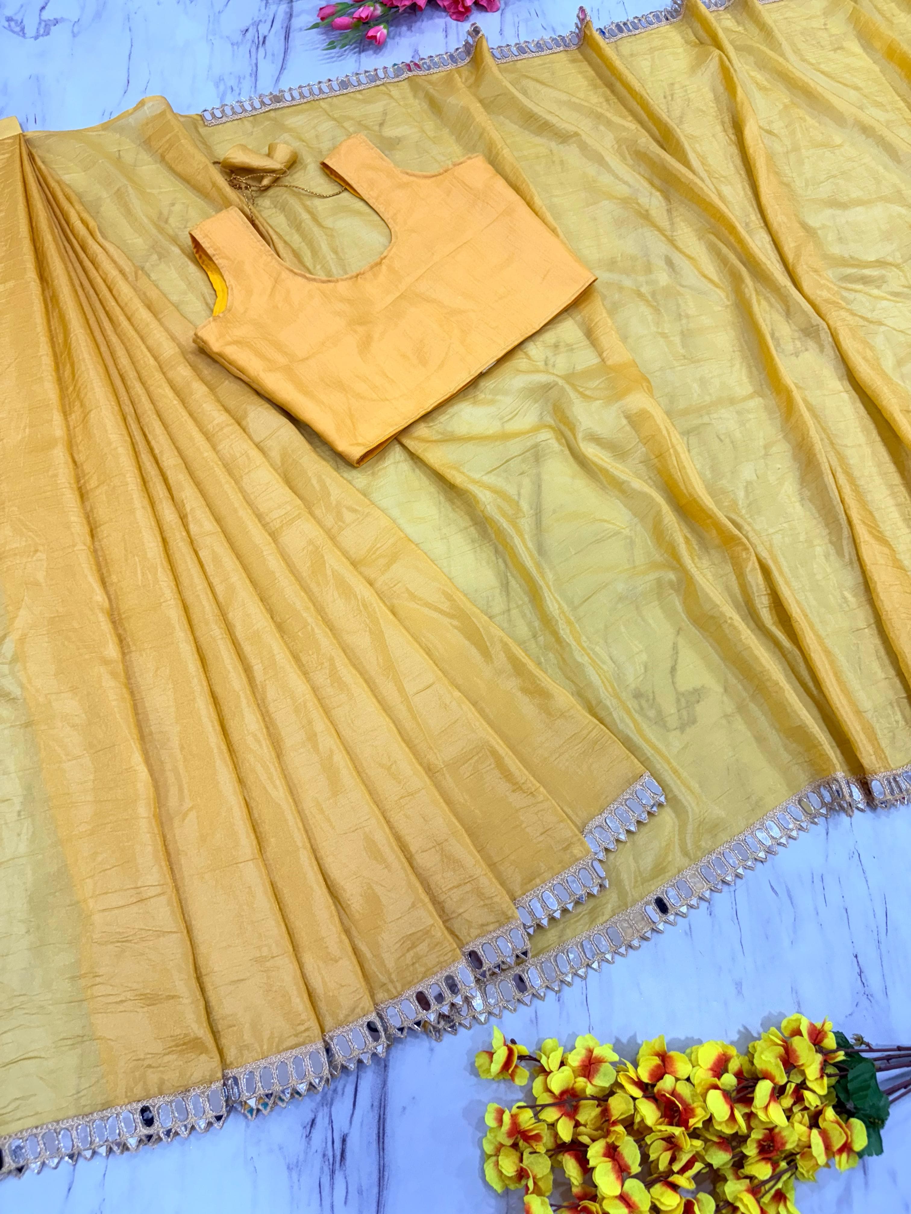 Real Mirror Ready To Wear Saree