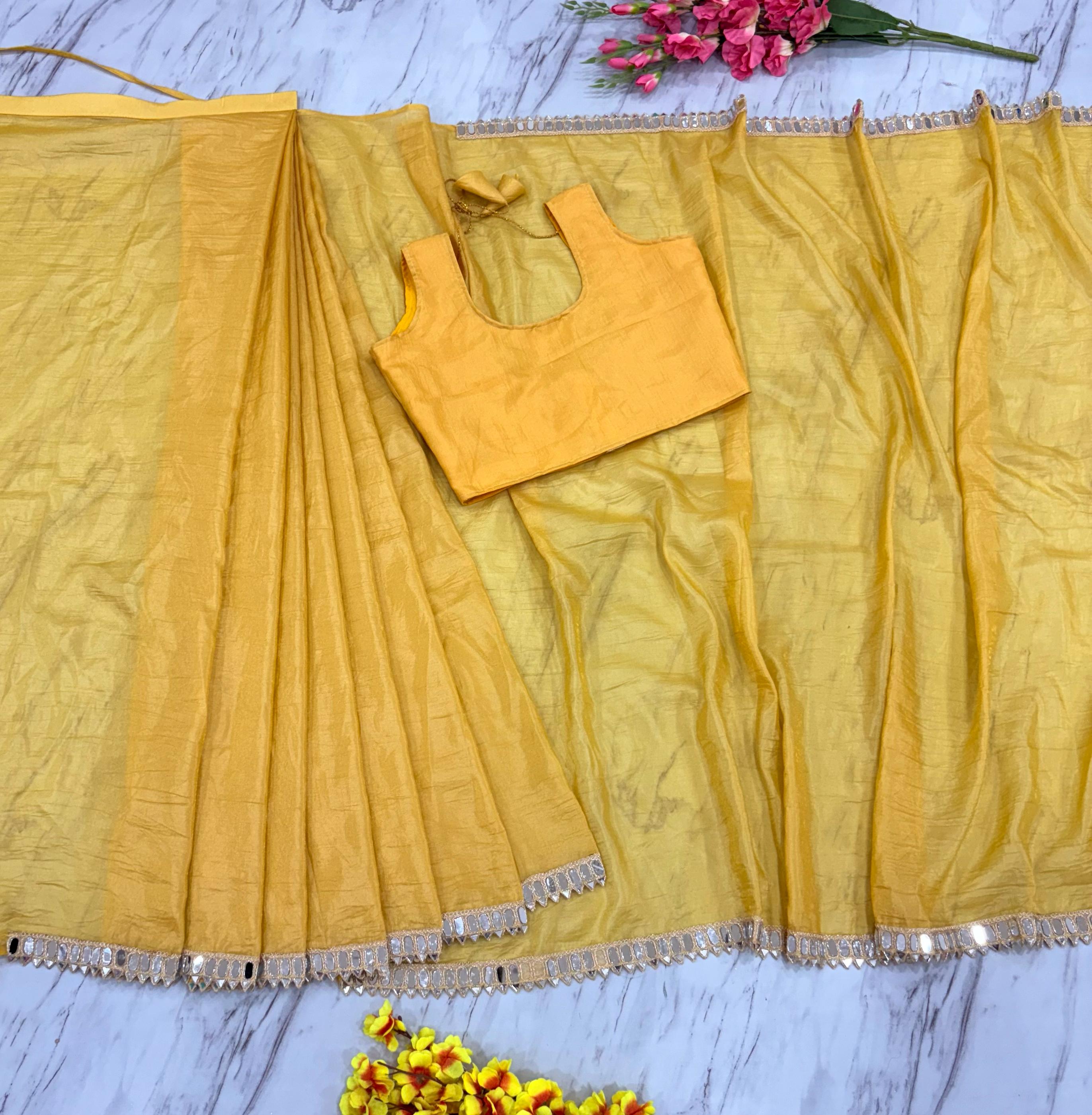 Real Mirror Ready To Wear Saree