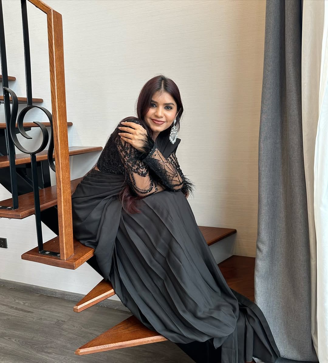 FULL STITCHED LEHENGA SAREE