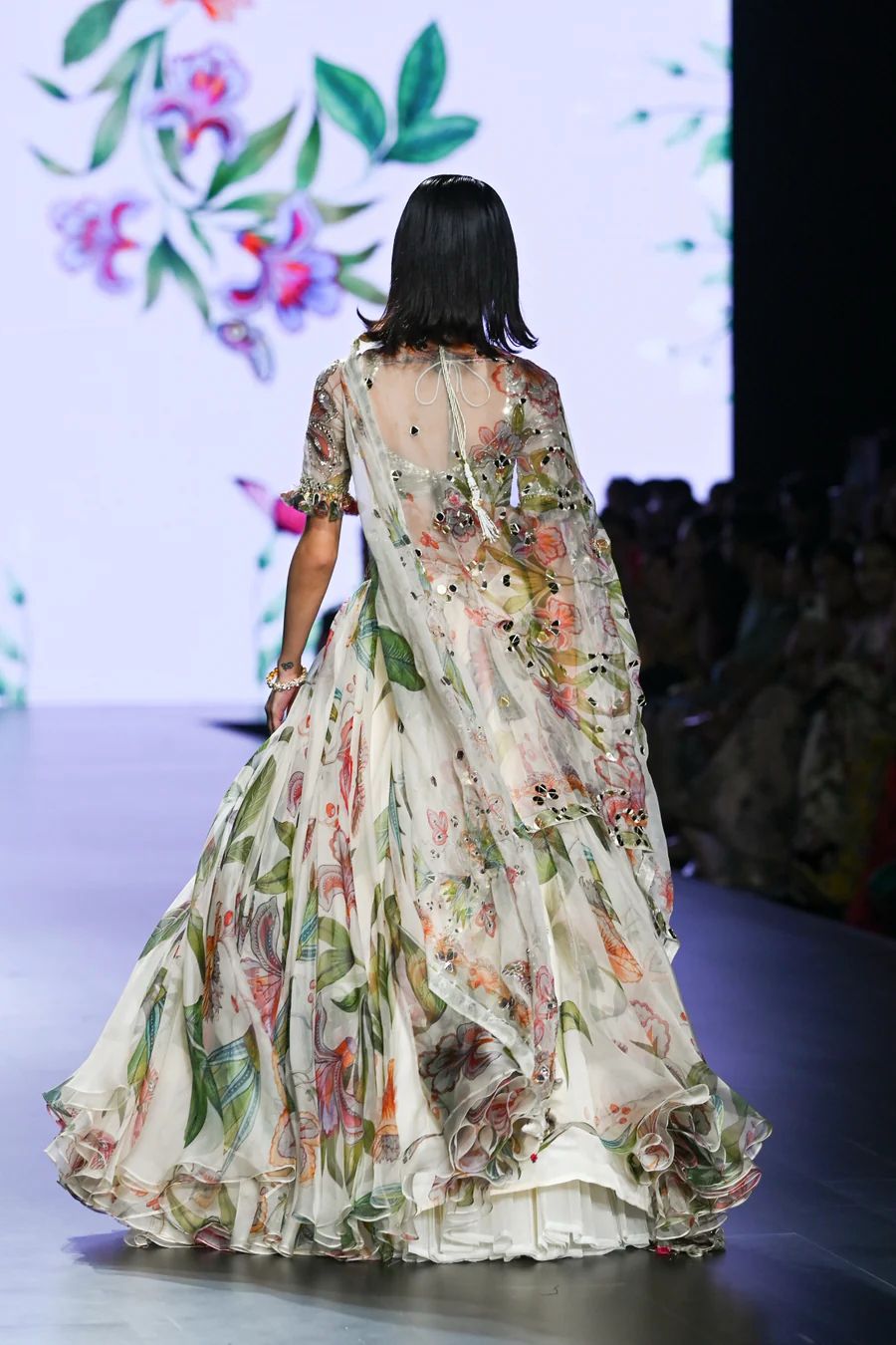 FLORAL HANDWORK LEHENGA