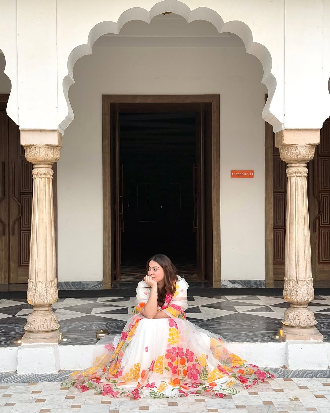 FLORAL LEHENGA