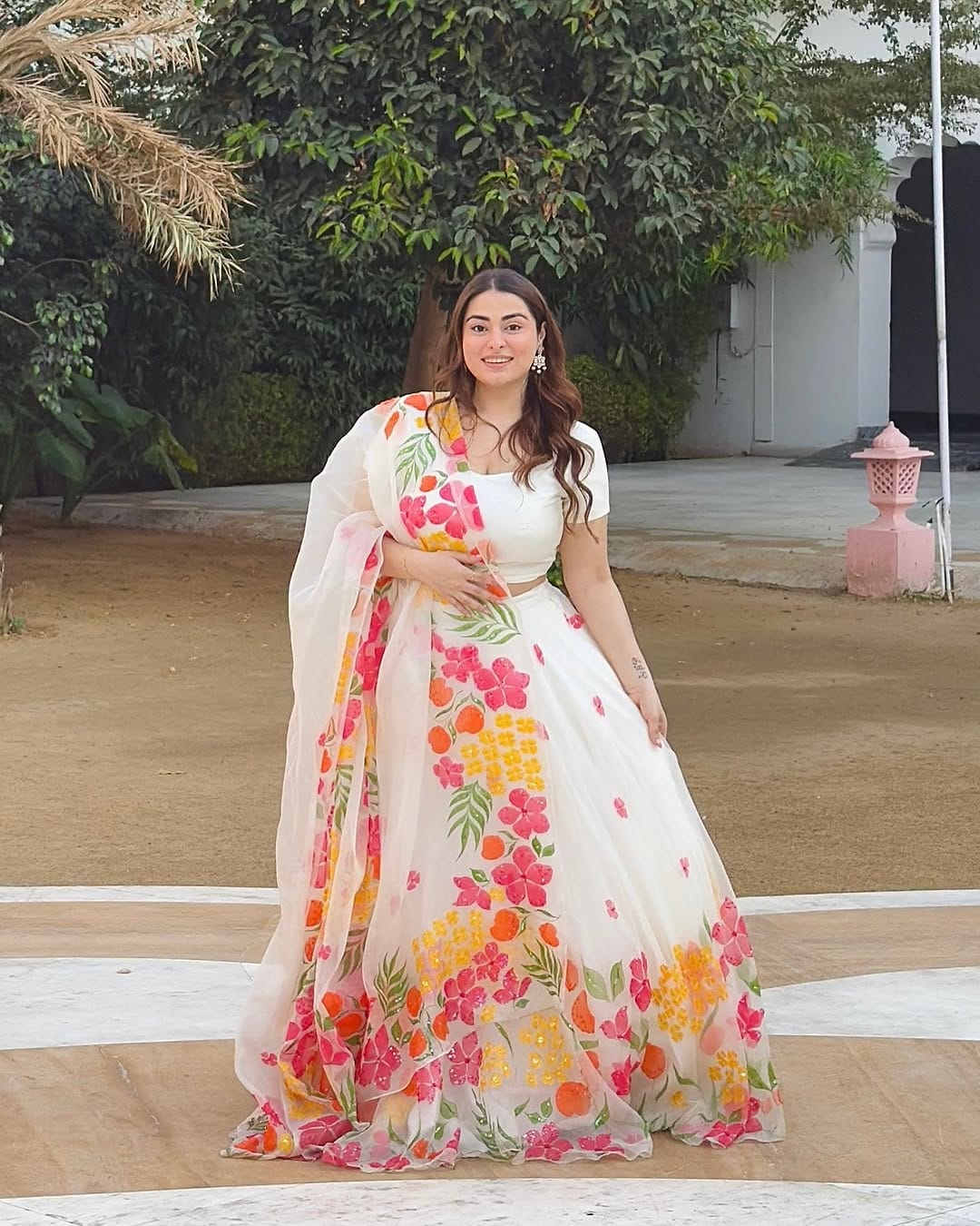 FLORAL LEHENGA