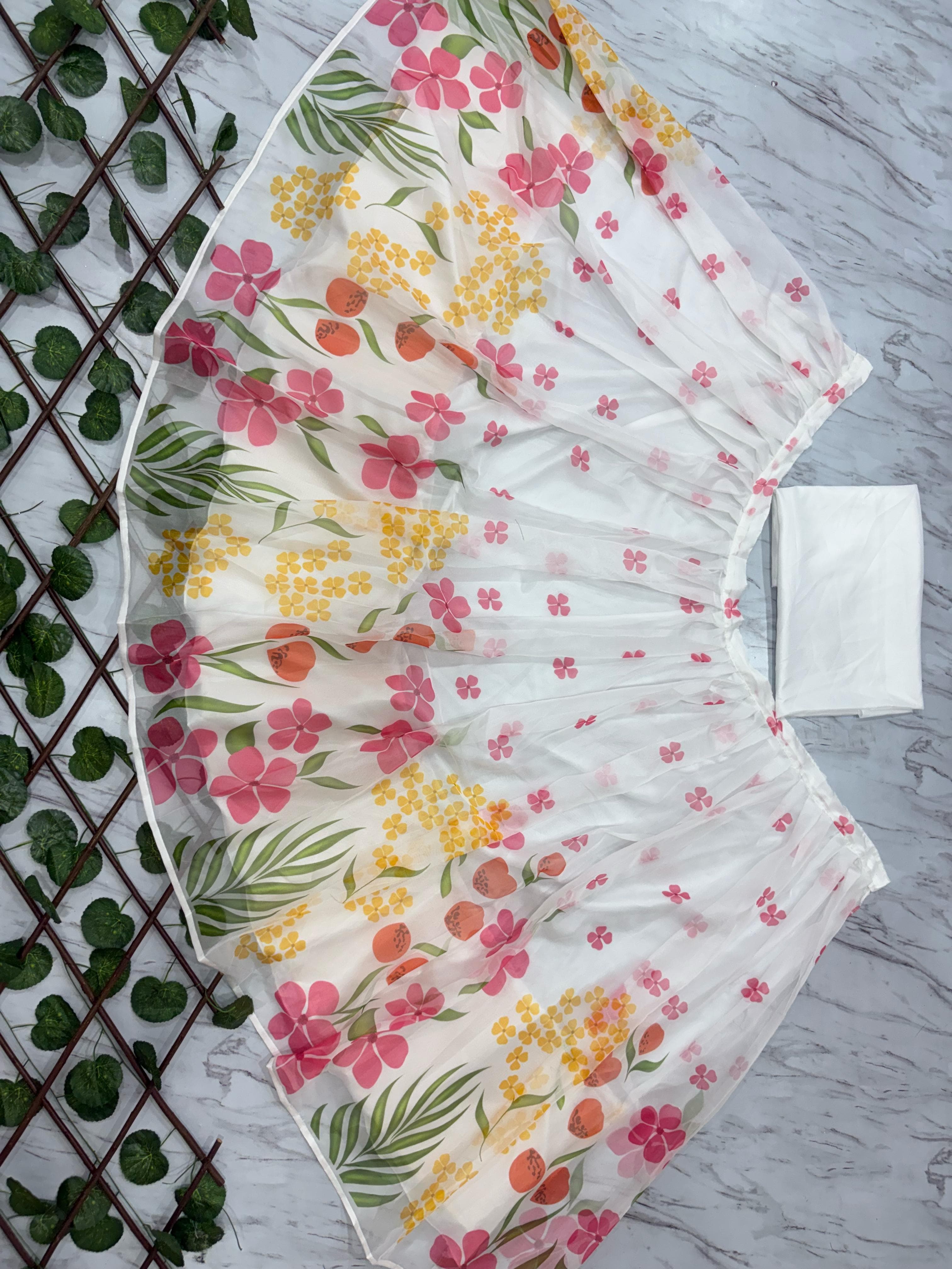 FLORAL LEHENGA