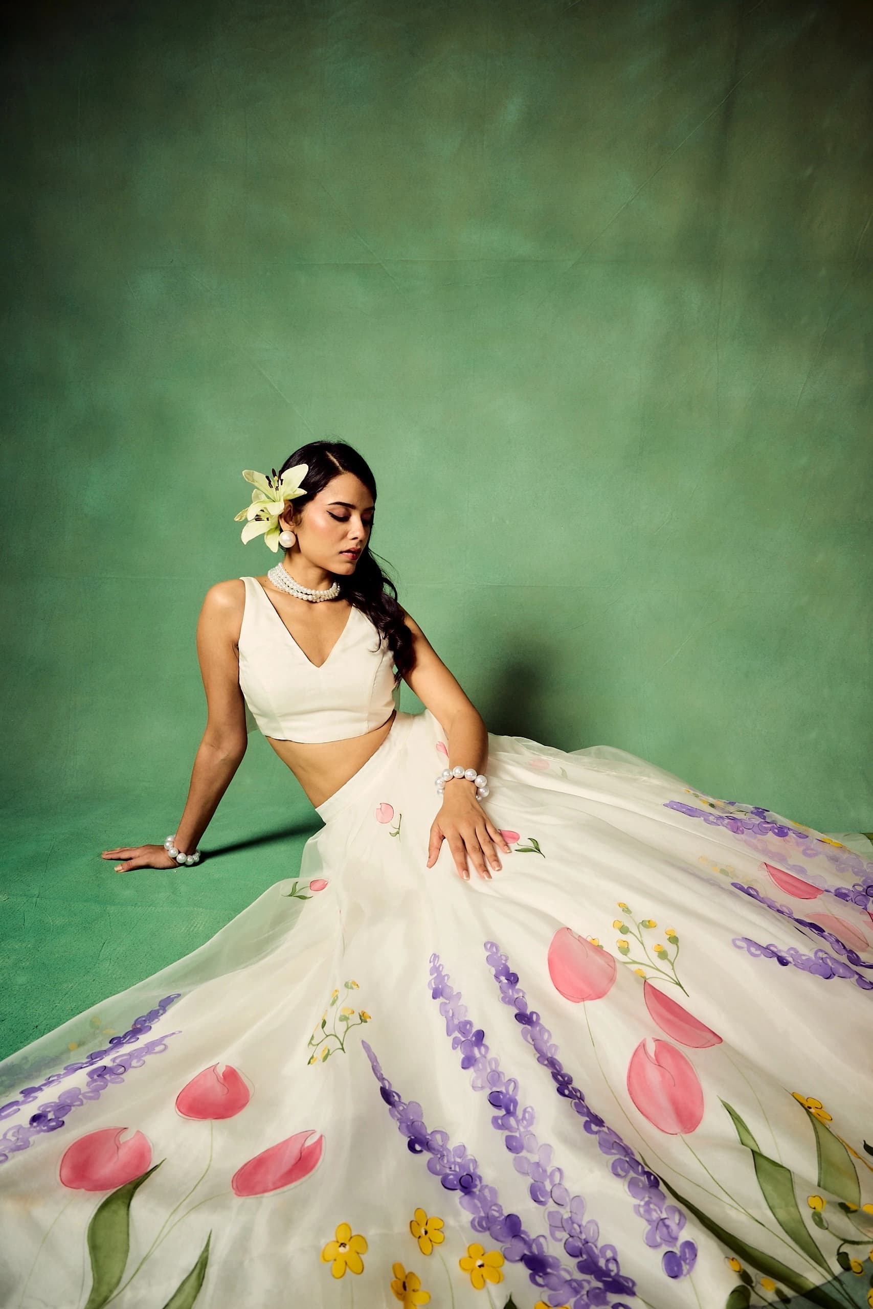 Beautiful Floral Lehenga
