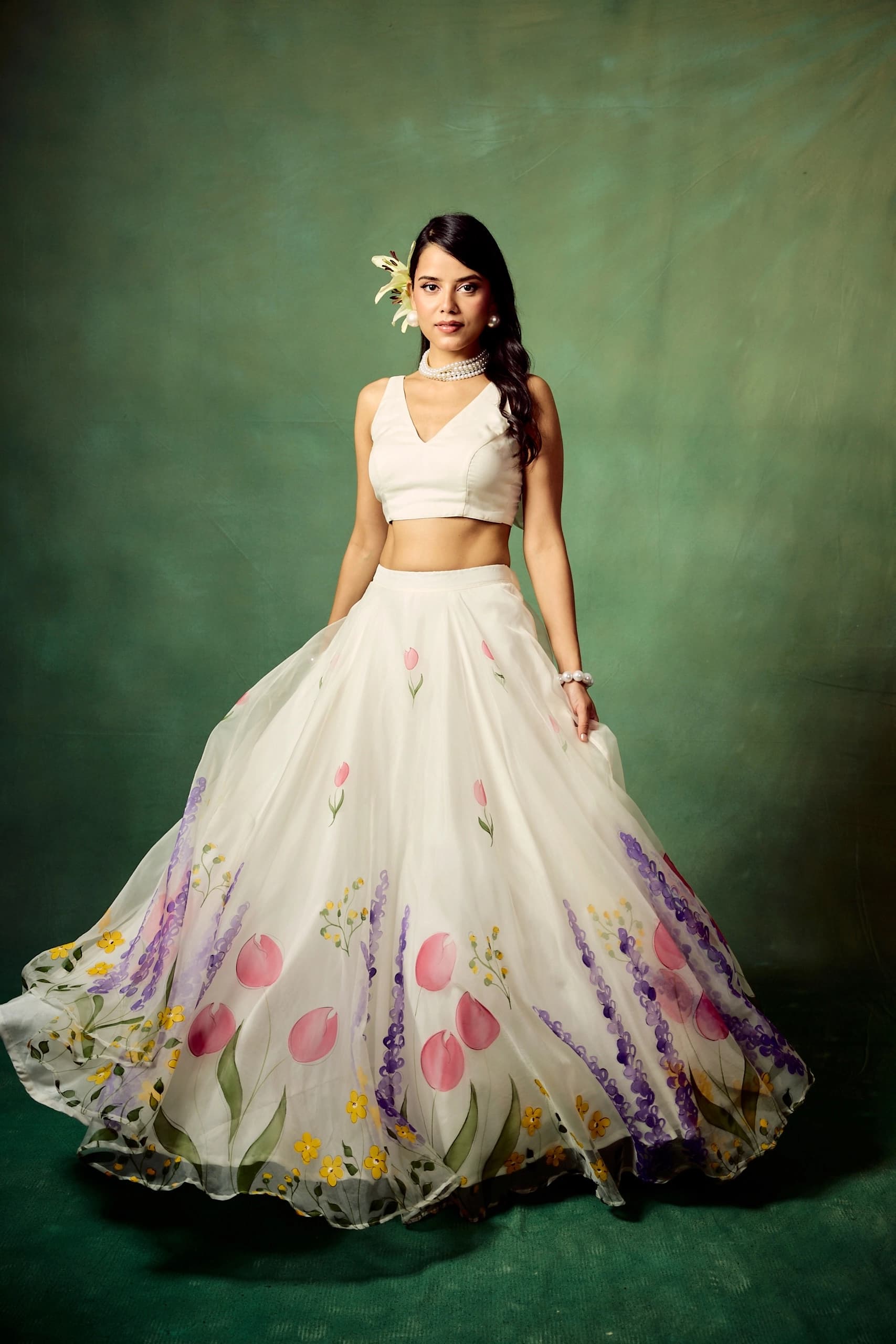 Beautiful Floral Lehenga