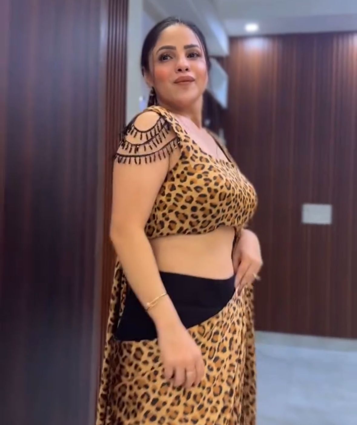LATEST PRE DRAPE SAREE
