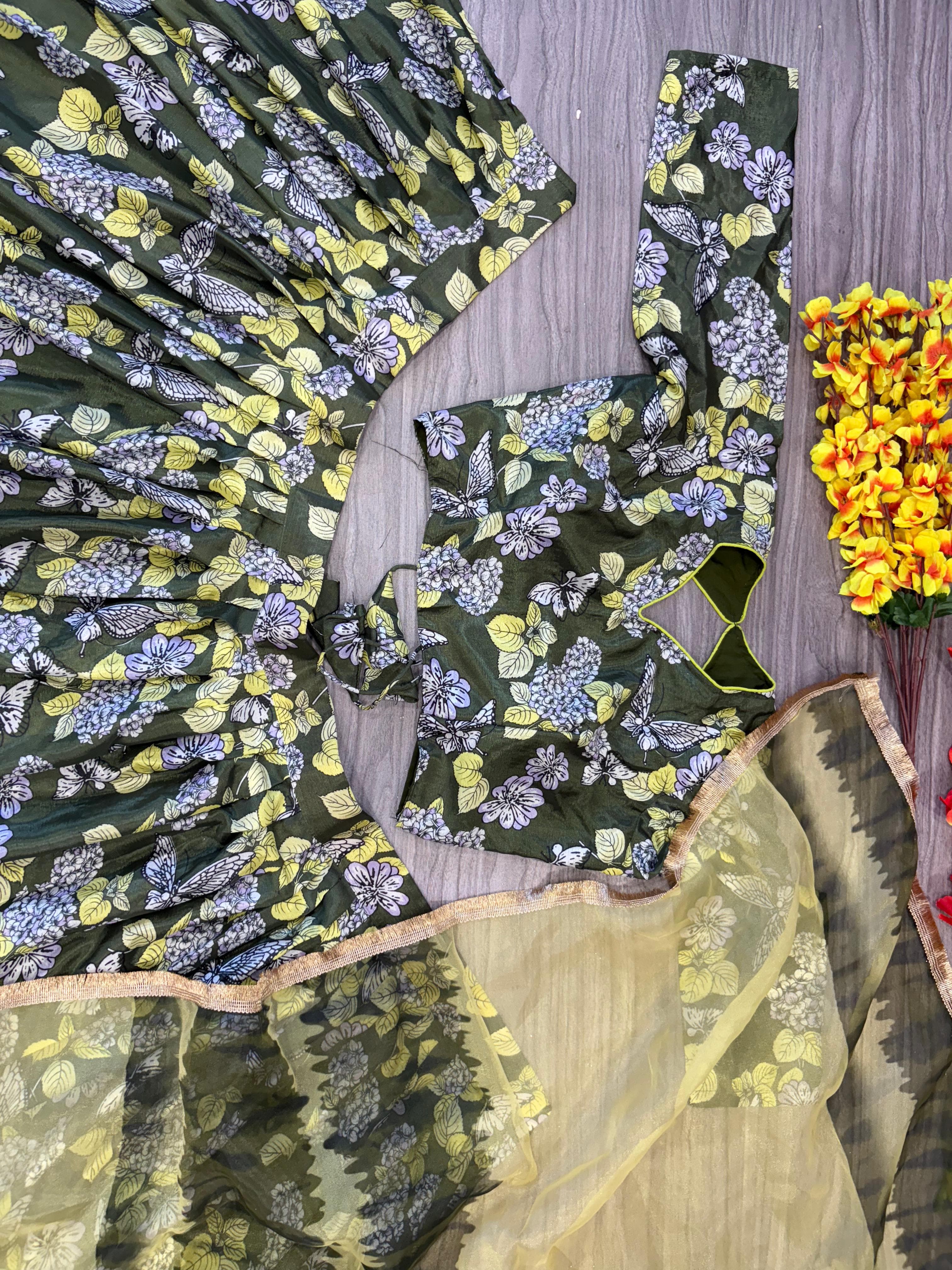 FLORAL BEST SELLER LEHENGA