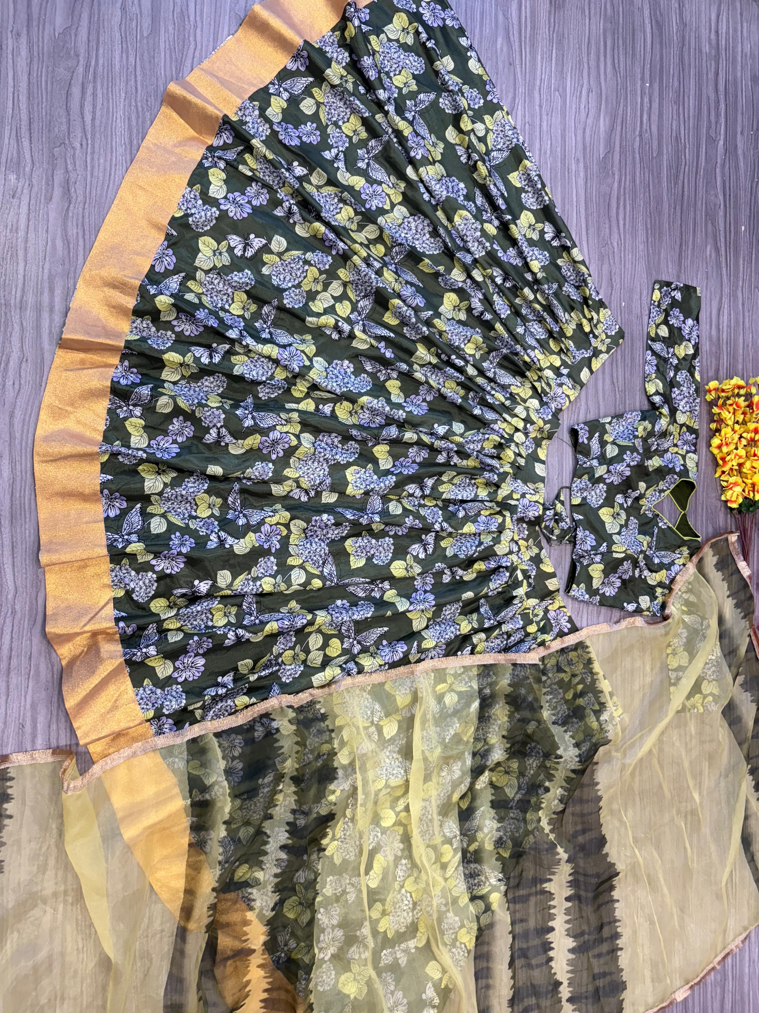 FLORAL BEST SELLER LEHENGA