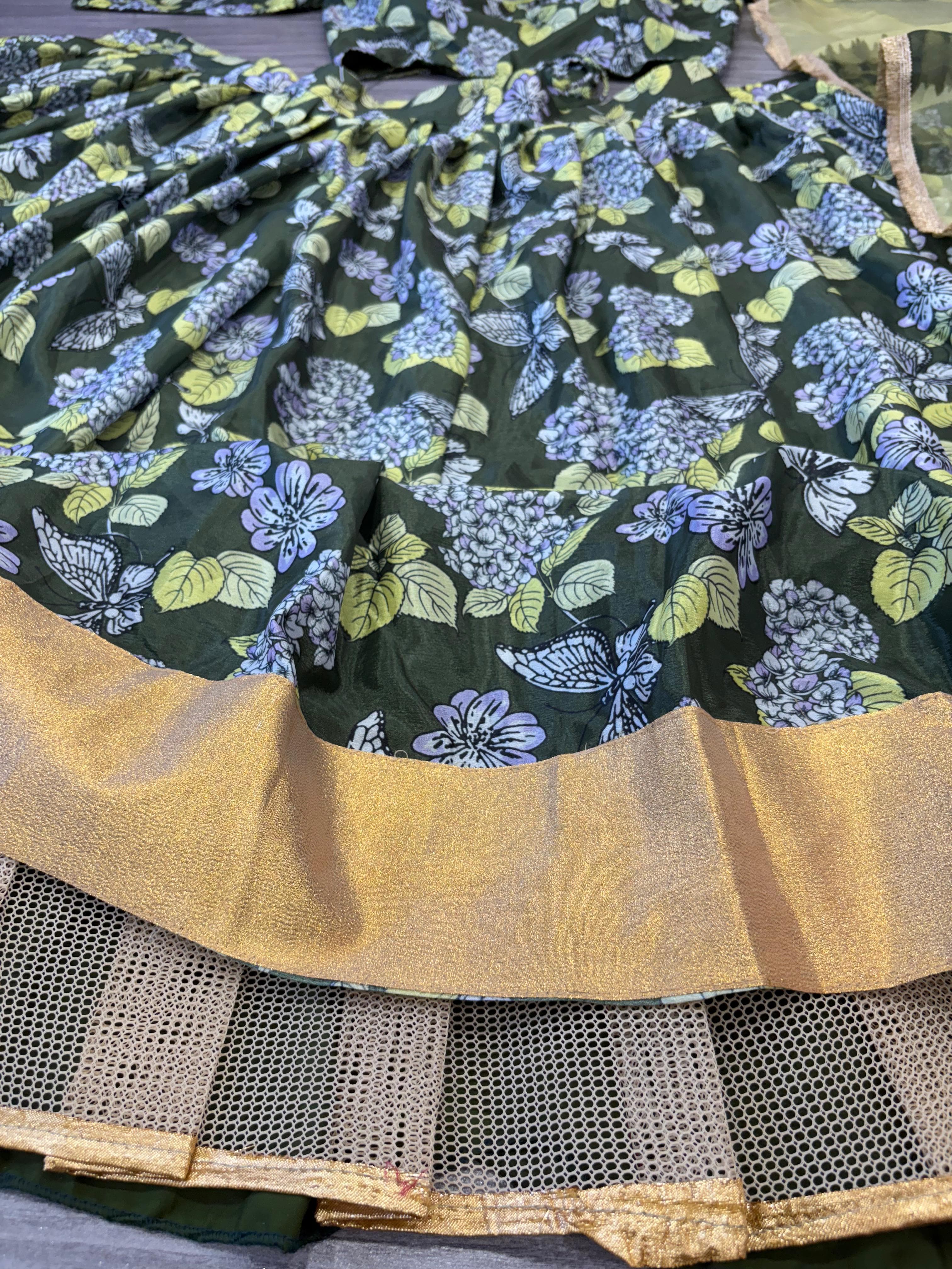 FLORAL BEST SELLER LEHENGA