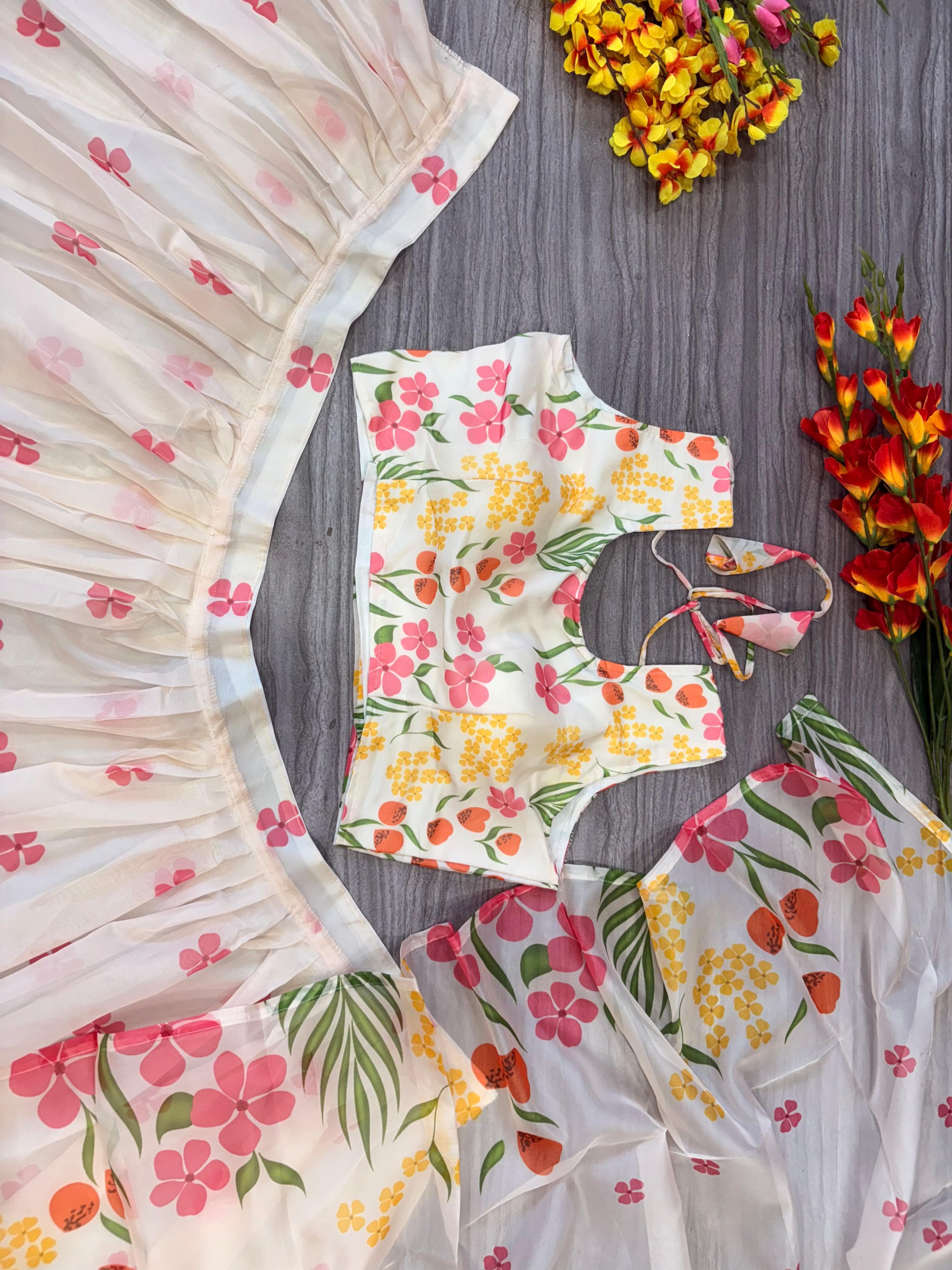 BEST SELLER FLORAL LEHENGA