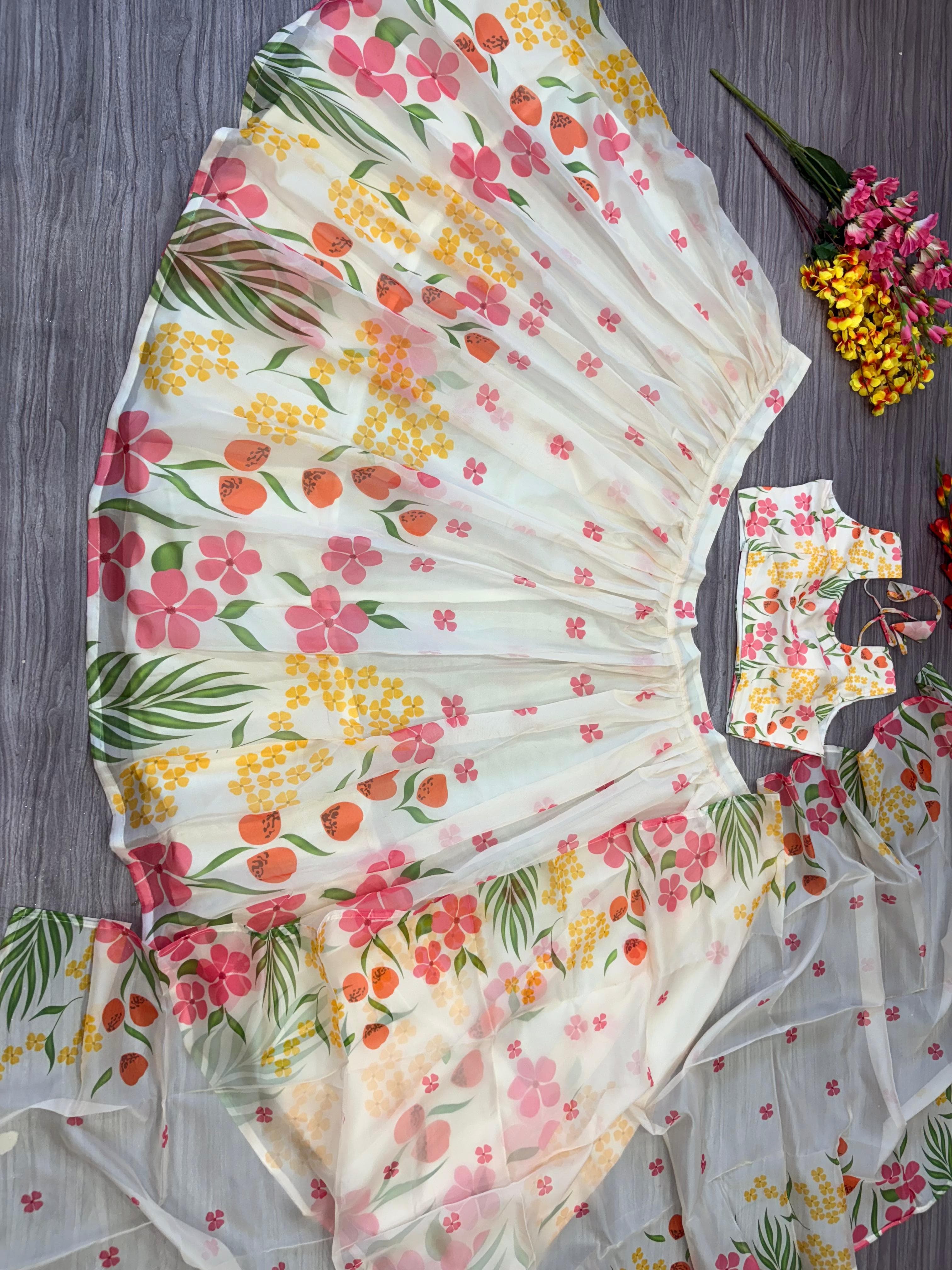 BEST SELLER FLORAL LEHENGA