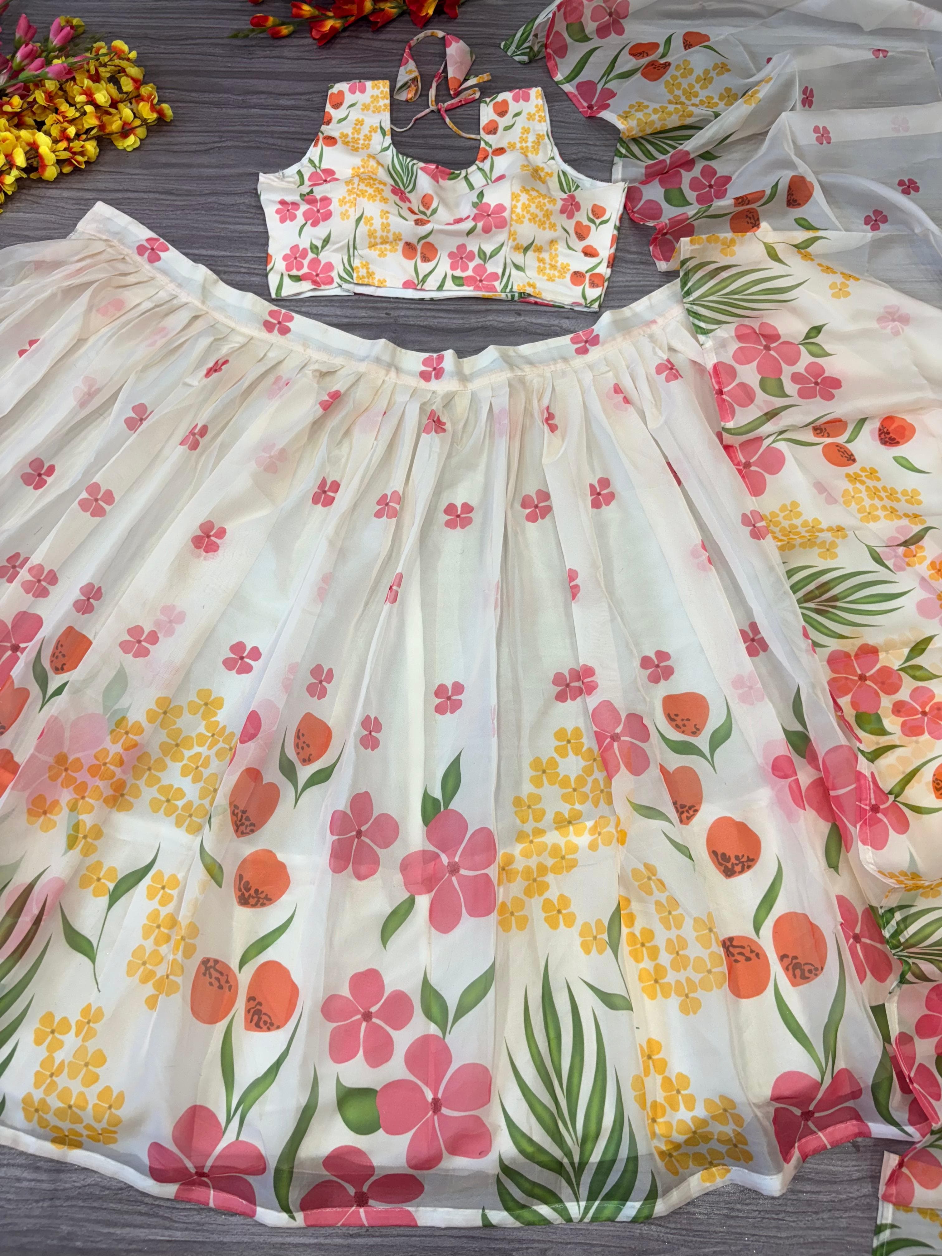 BEST SELLER FLORAL LEHENGA