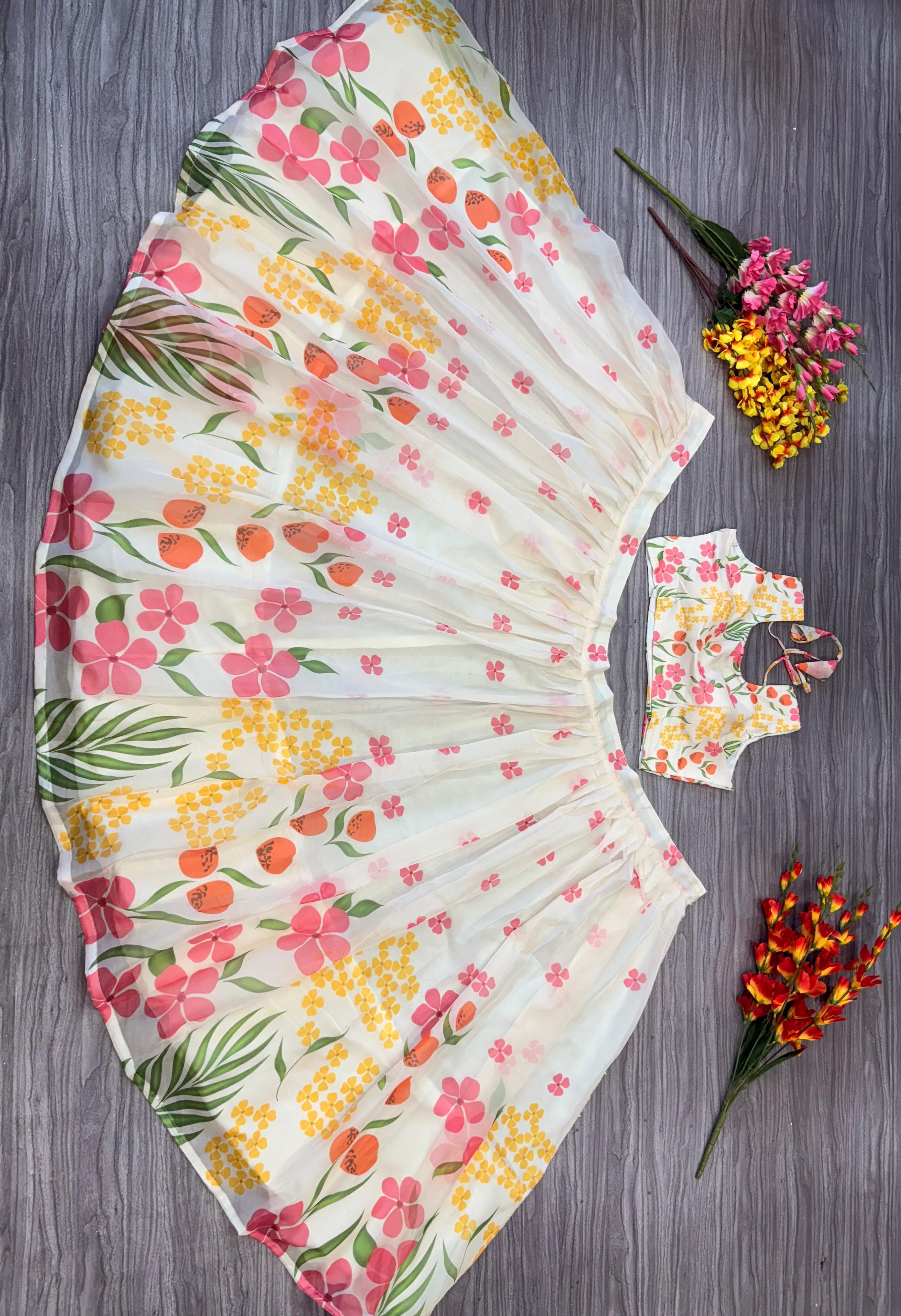 BEST SELLER FLORAL LEHENGA