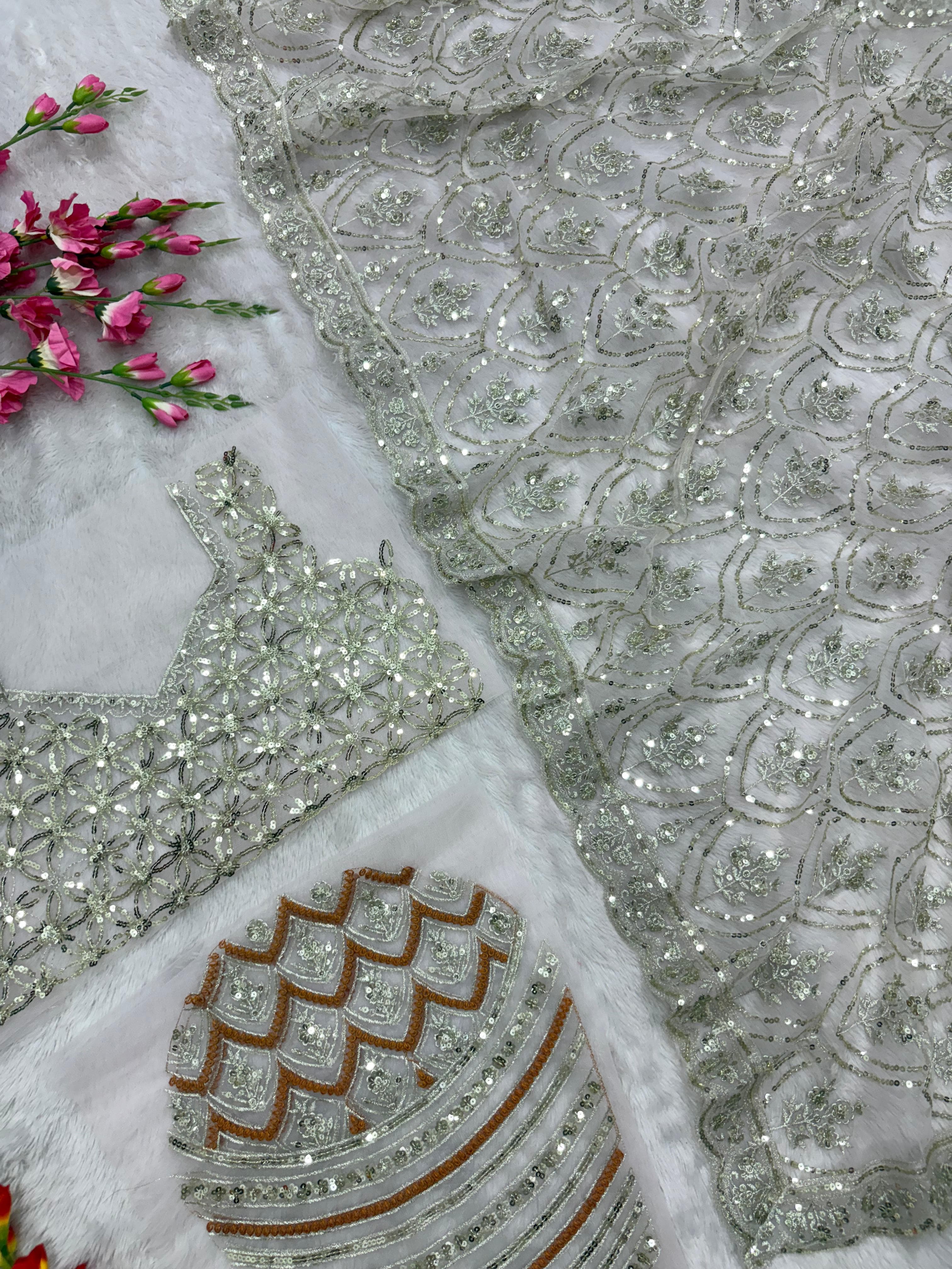 BEAUTIFUL SEQUINS SAREE