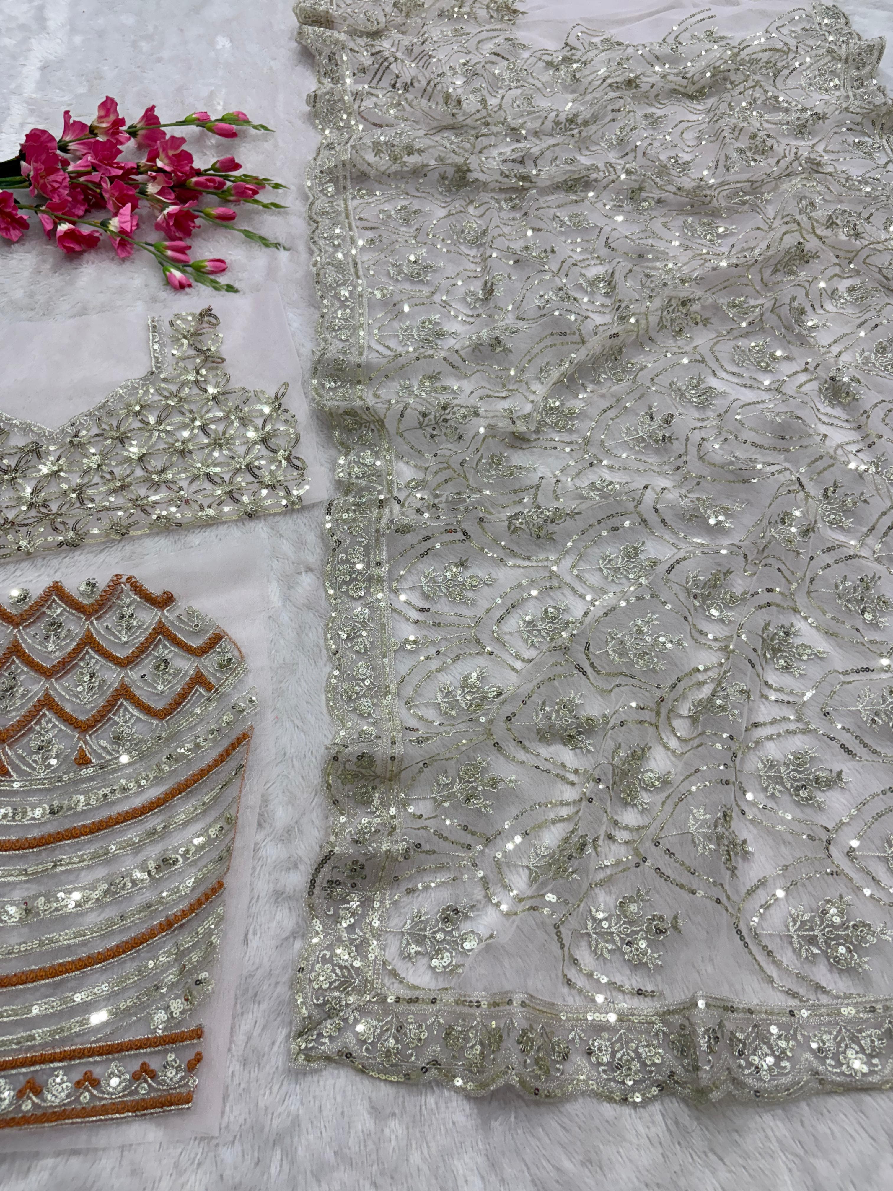 BEAUTIFUL SEQUINS SAREE
