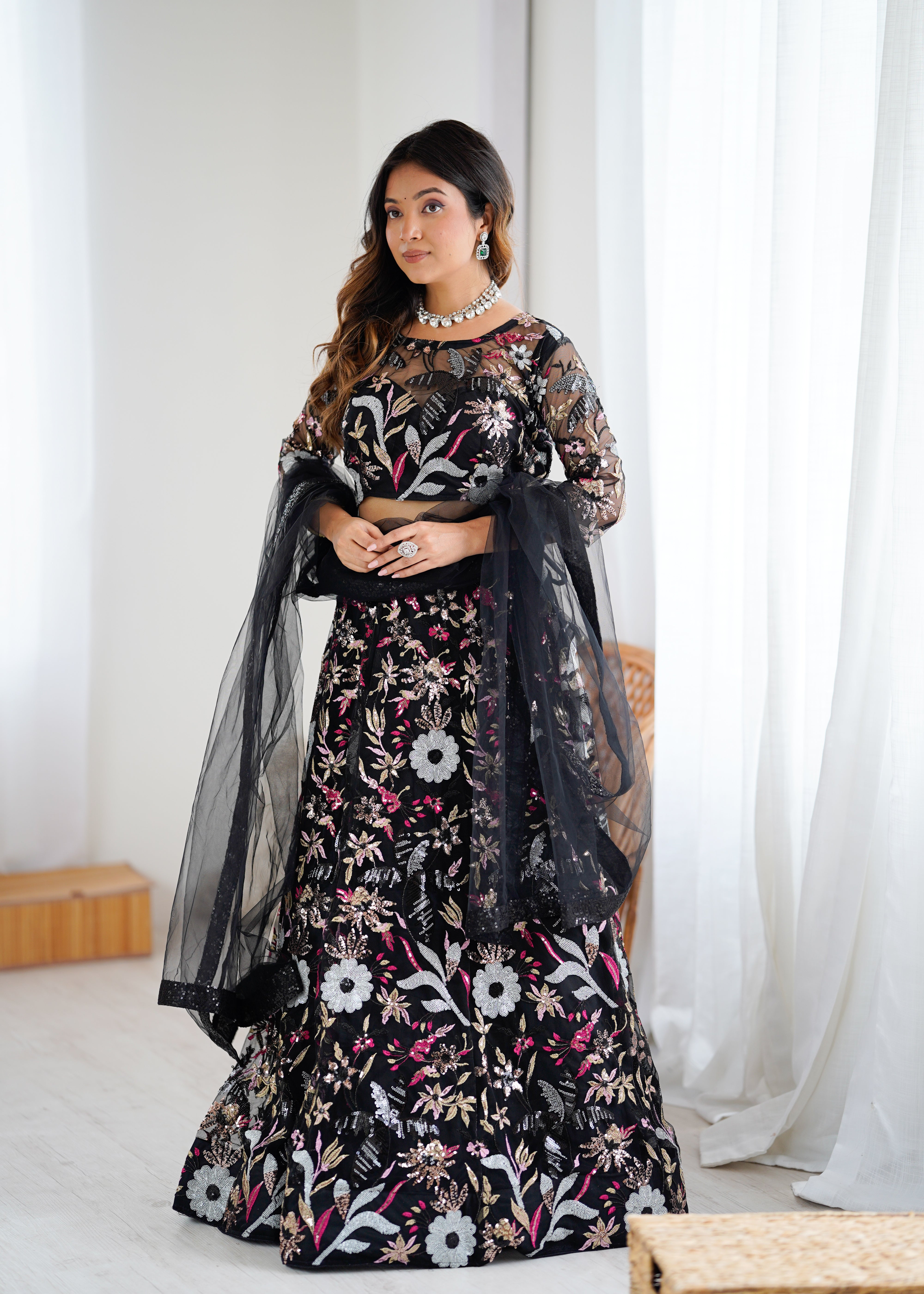 REAL MODELLING LEHENGA