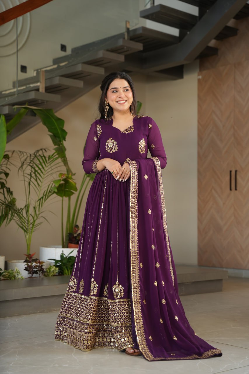 PREMIUM GOWN DUPATTA COLLECTION