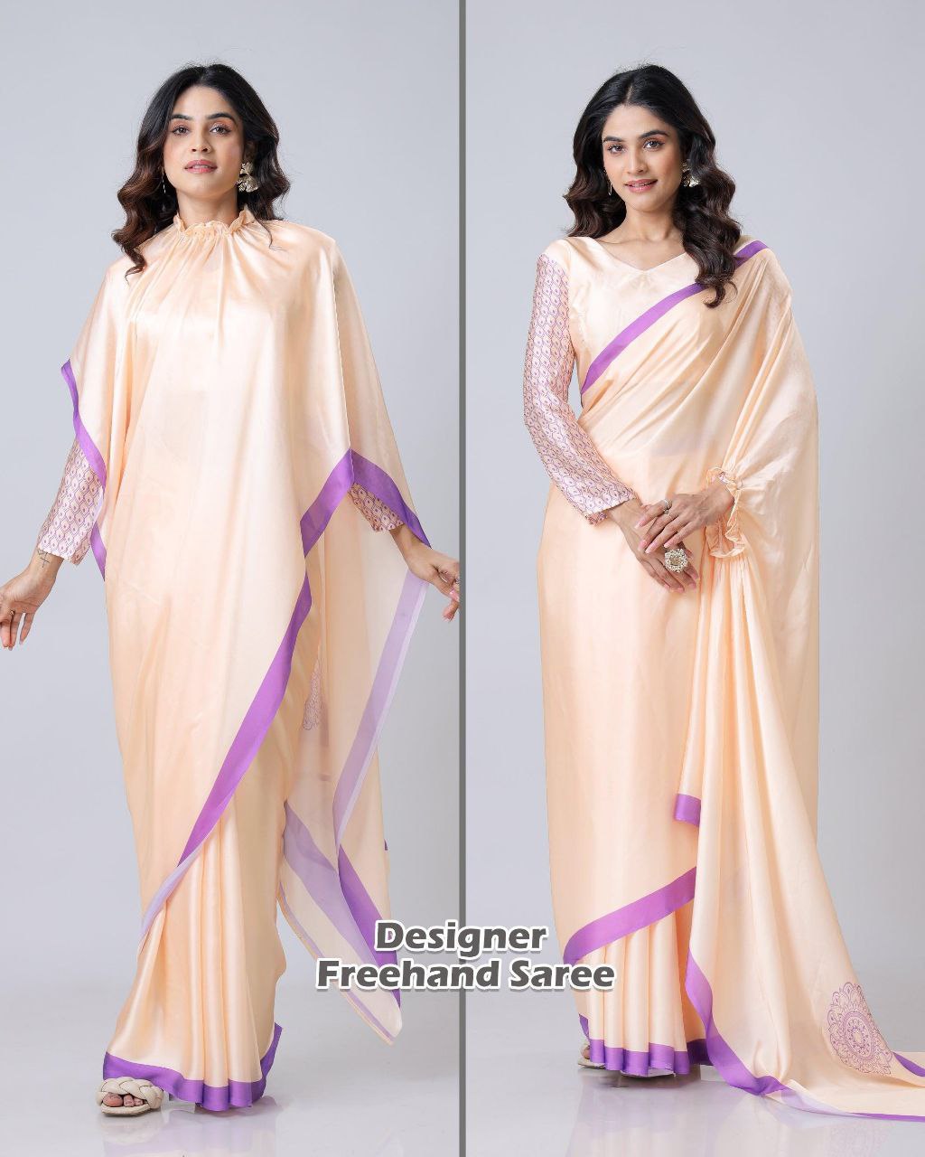 2 STYLE READY TO WEAR SAREE F