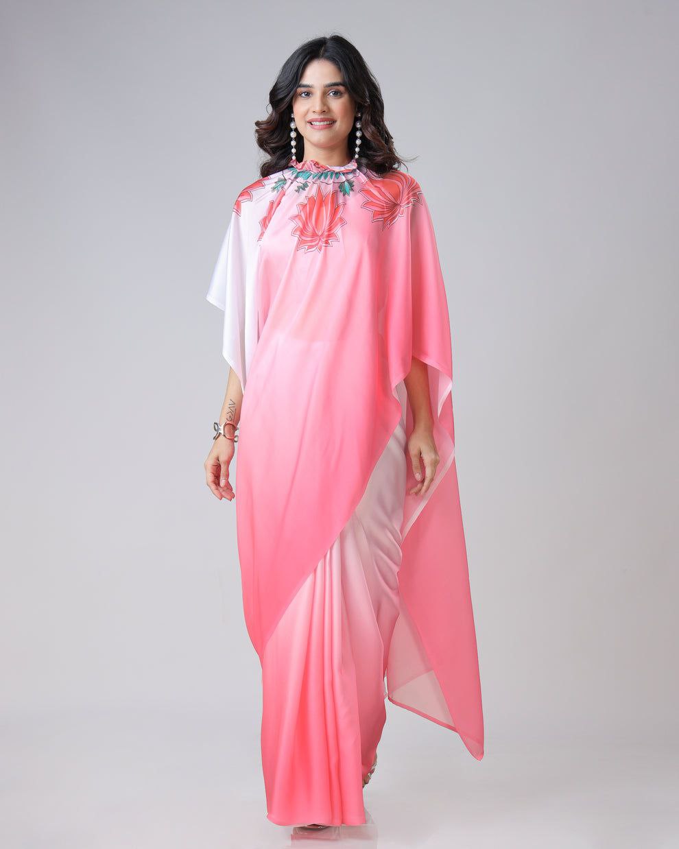 2 STYLE READY TO WEAR SAREE K
