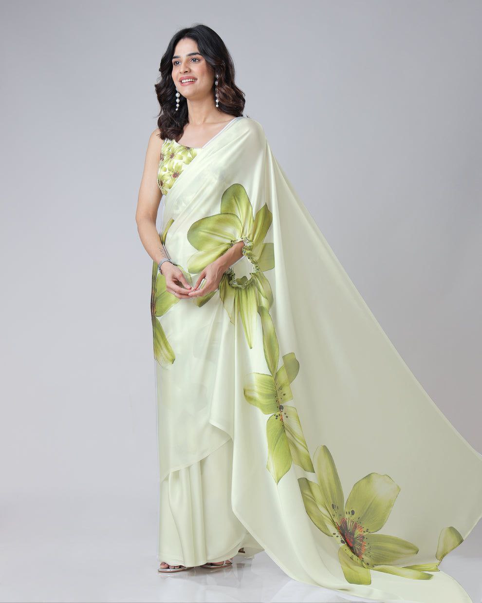2 STYLE READY TO WEAR SAREE M