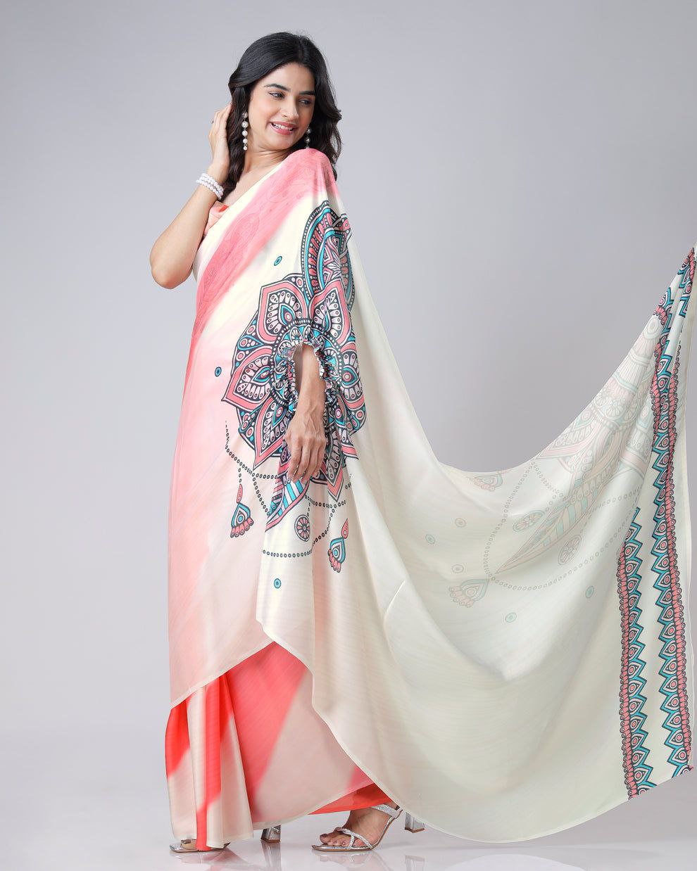 2 STYLE READY TO WEAR SAREE P
