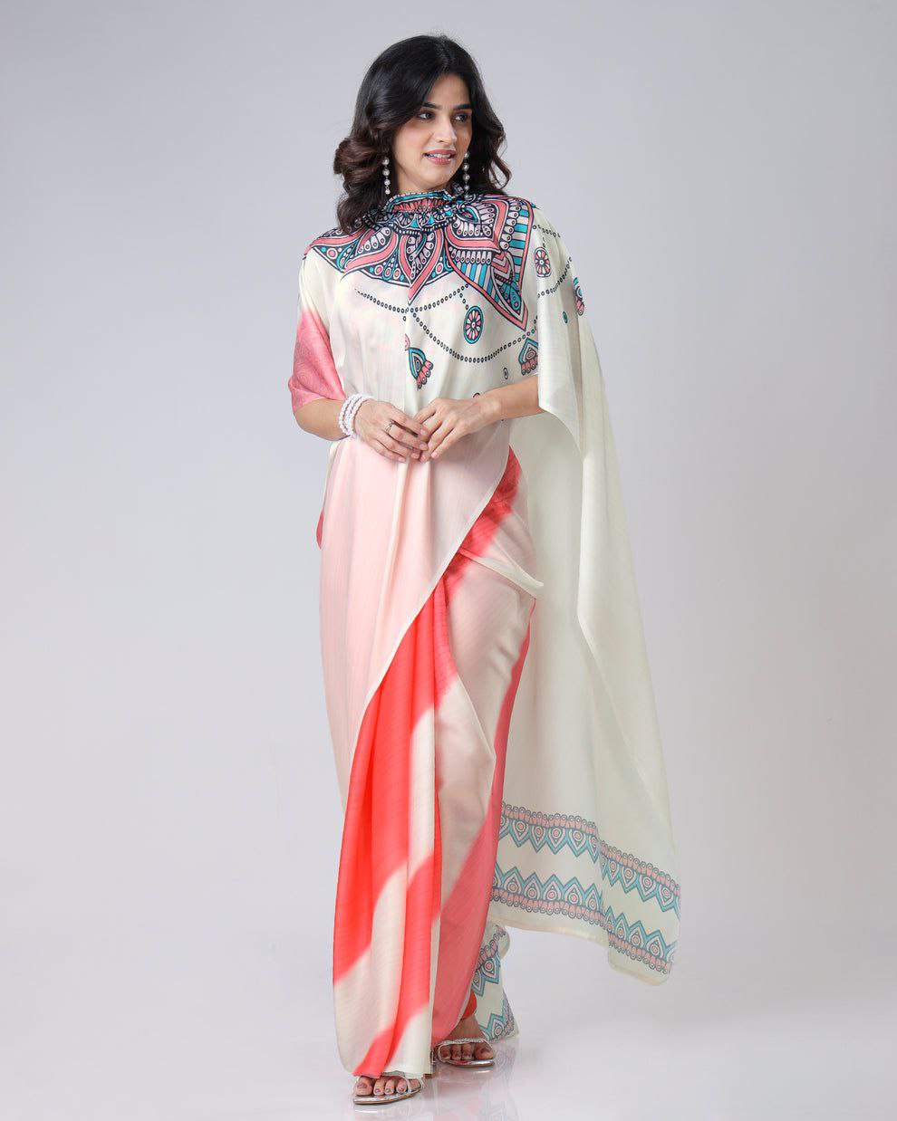 2 STYLE READY TO WEAR SAREE P