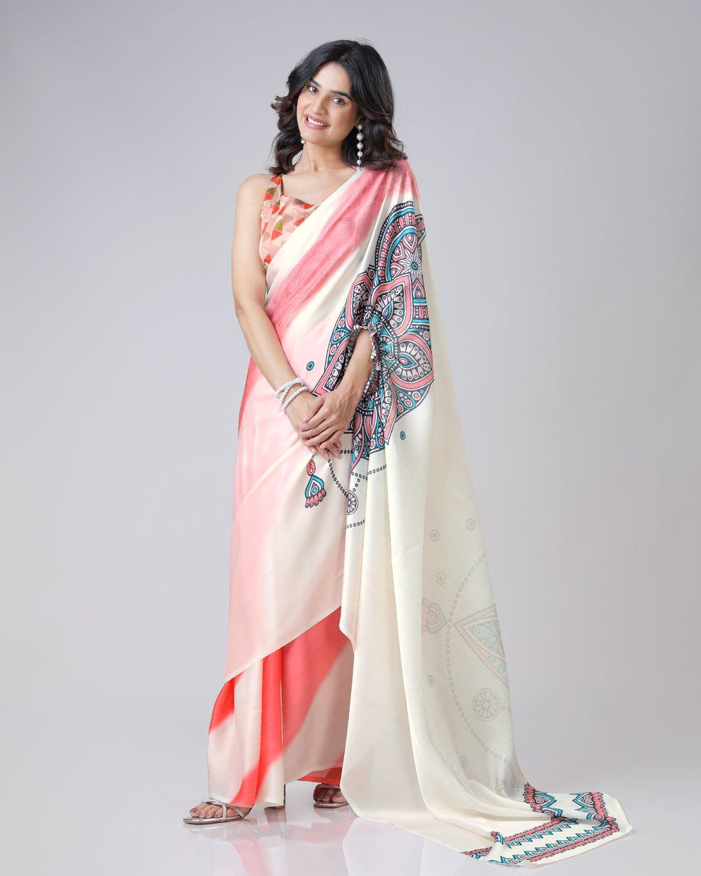 2 STYLE READY TO WEAR SAREE P