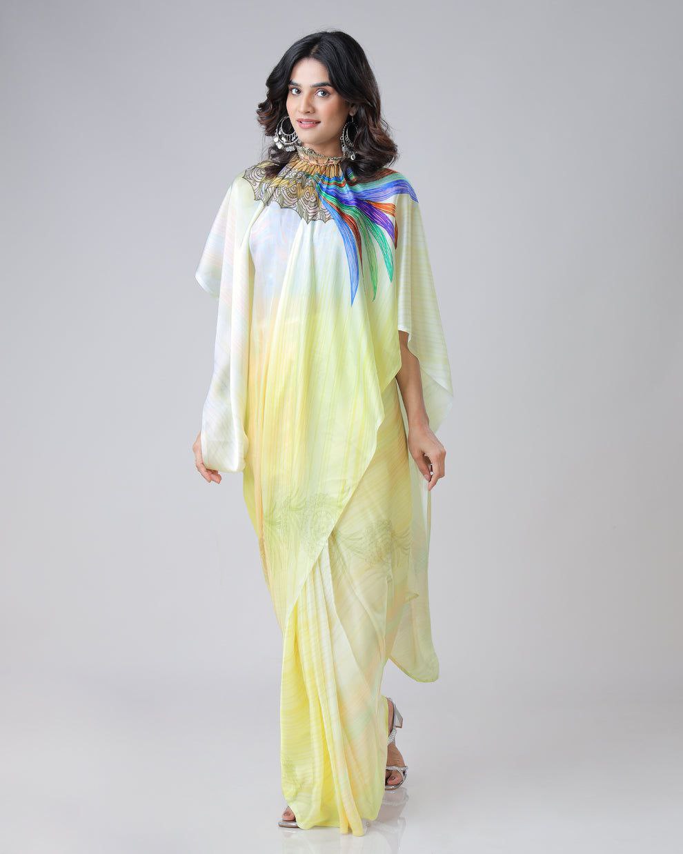 2 STYLE READY TO WEAR SAREE Q