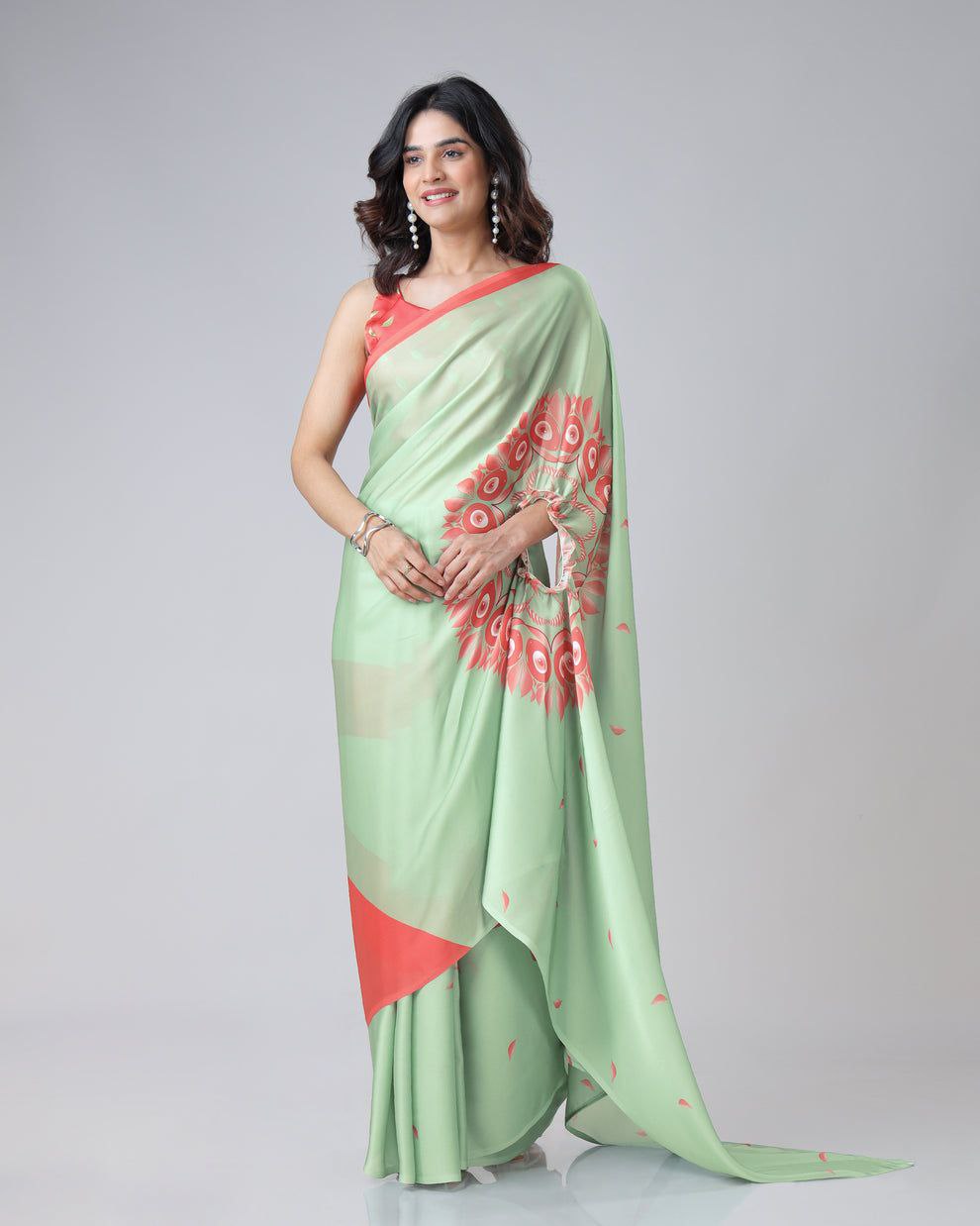 2 STYLE READY TO WEAR SAREE S