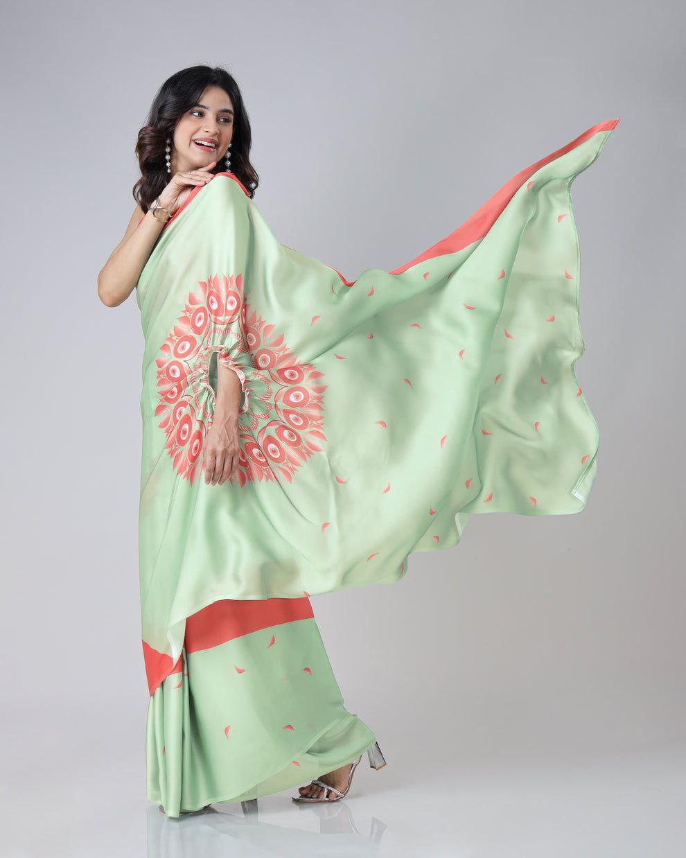 2 STYLE READY TO WEAR SAREE S