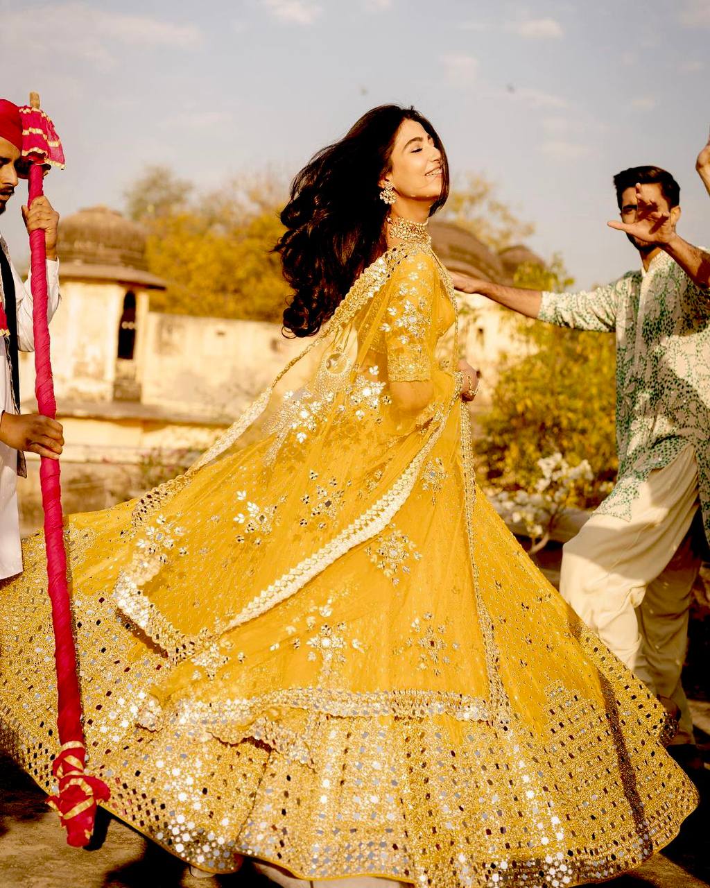 BEST HALDI LEHENGA