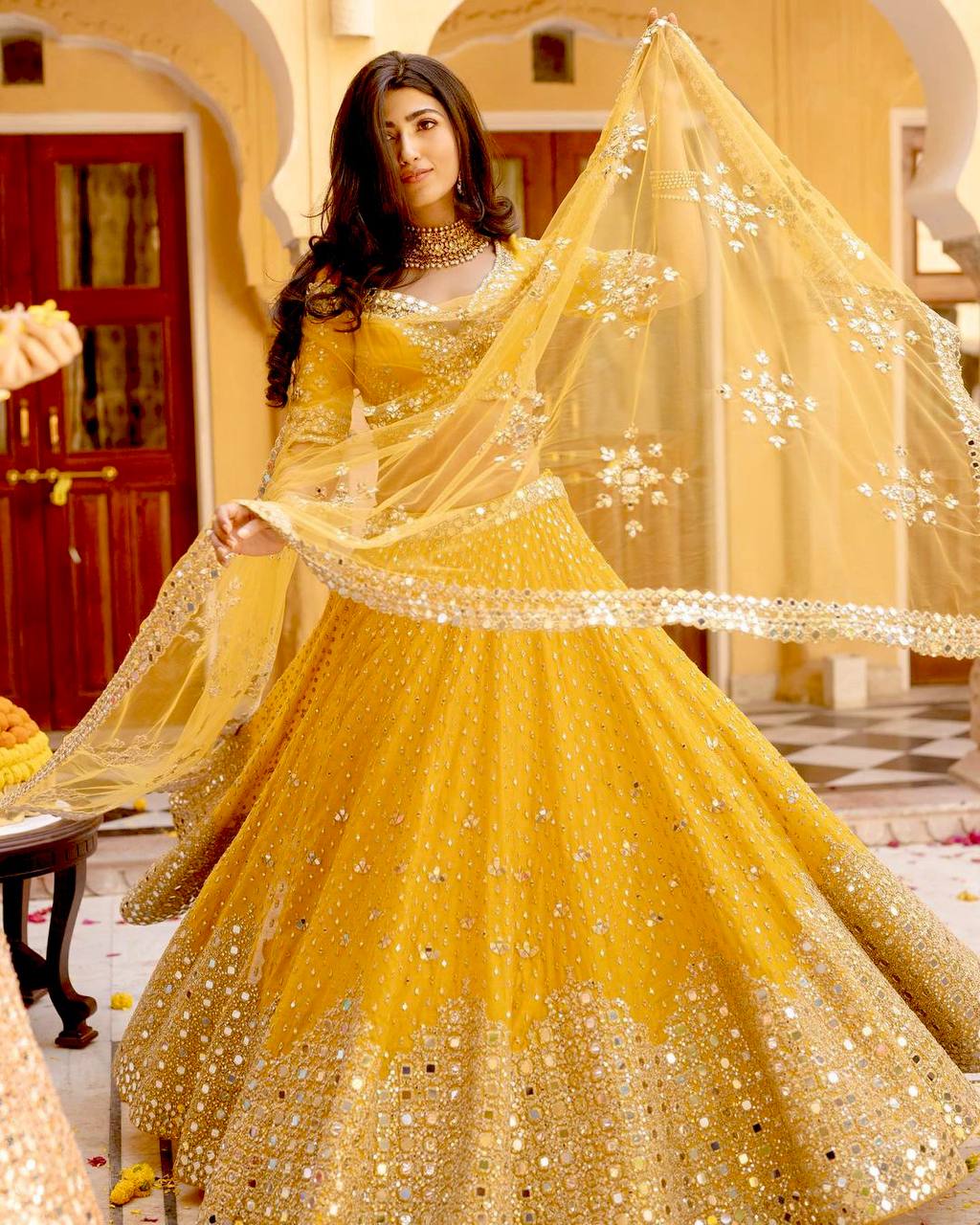 BEST HALDI LEHENGA