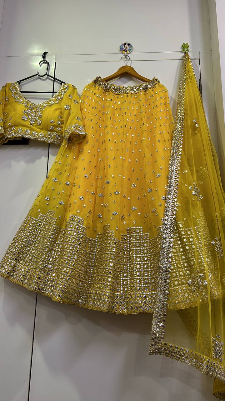 BEST HALDI LEHENGA
