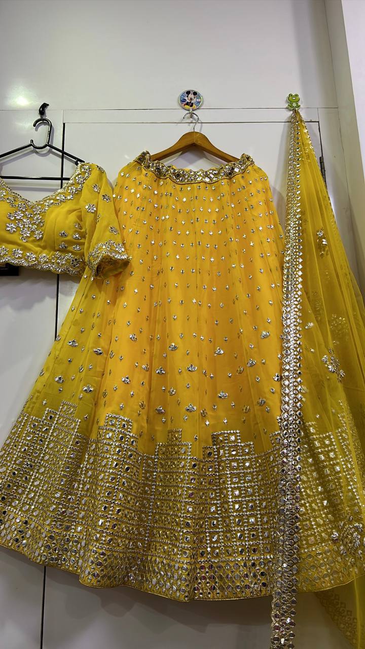 BEST HALDI LEHENGA