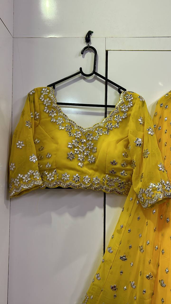 BEST HALDI LEHENGA