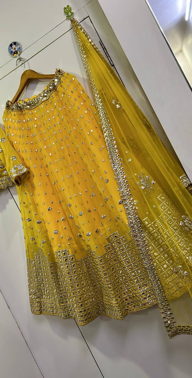 BEST HALDI LEHENGA