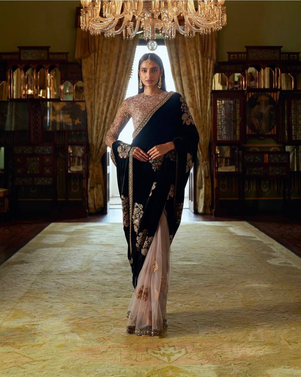 ROYAL VELVET SAREE
