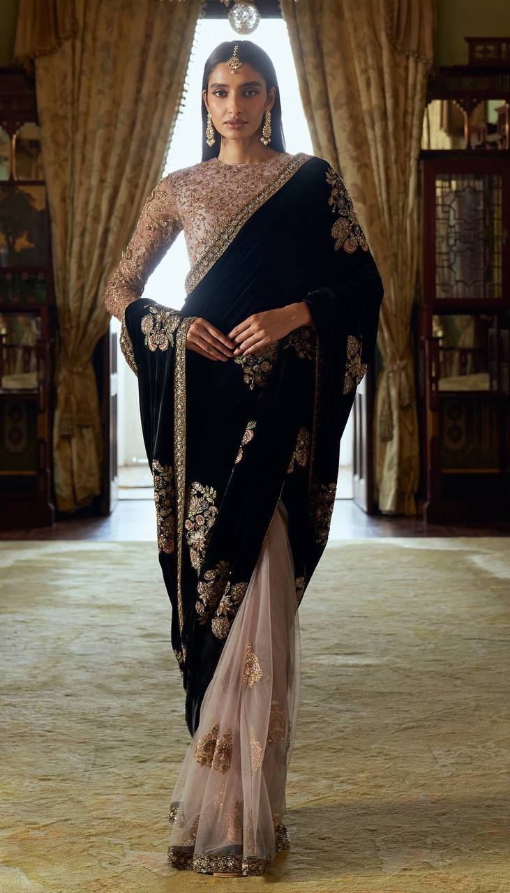 ROYAL VELVET SAREE