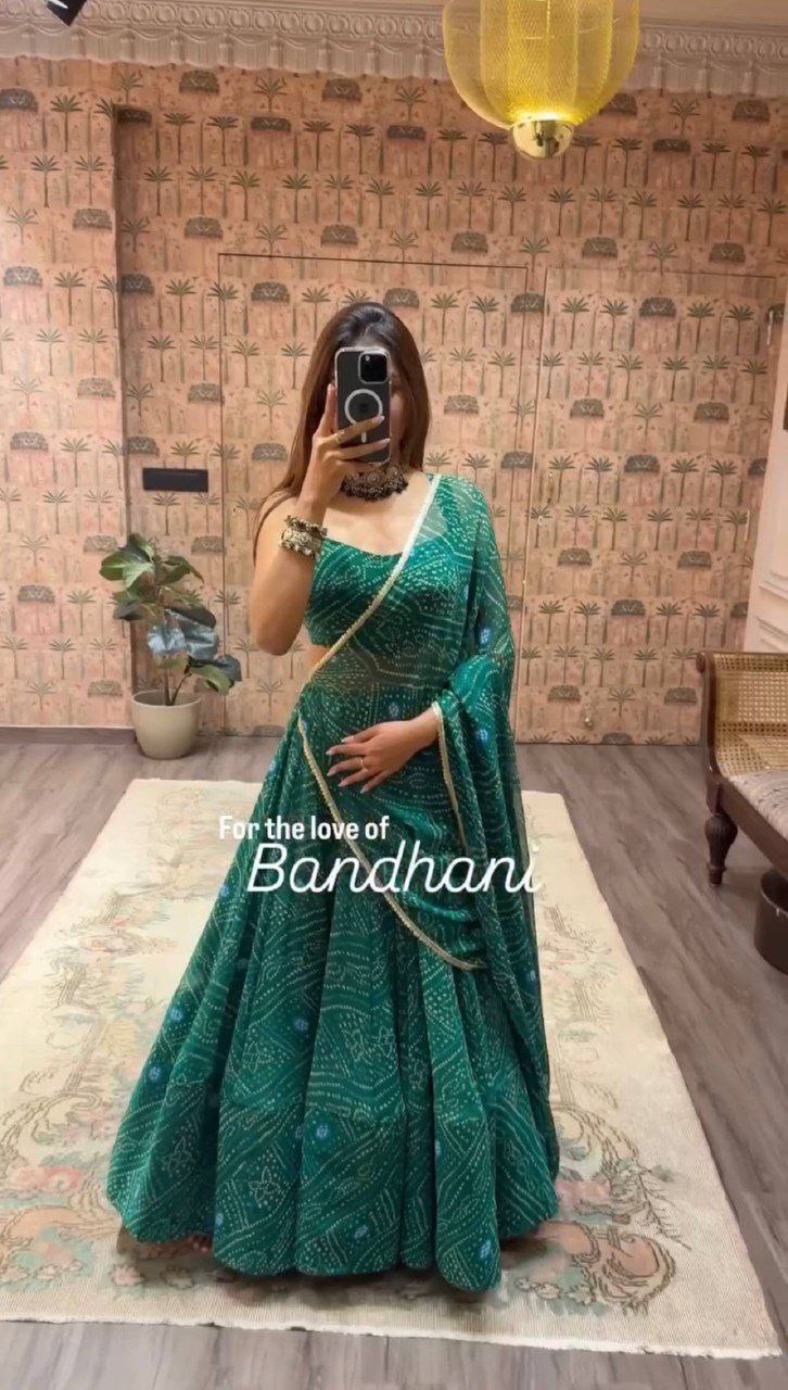 BANDHANI LEHENGAS