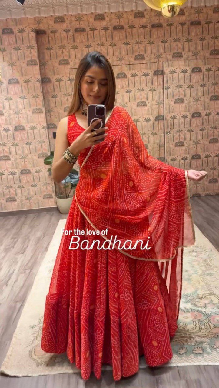 BANDHANI LEHENGAS