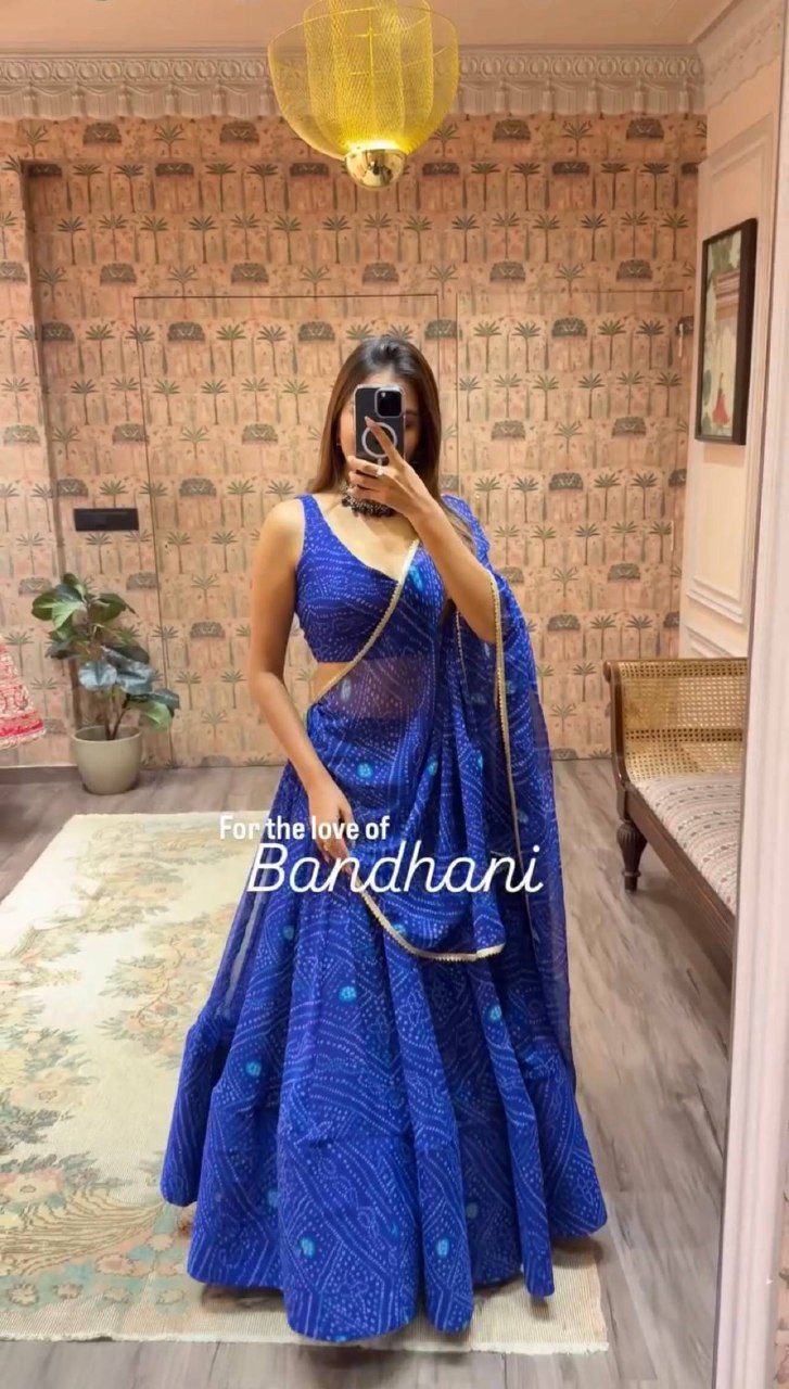 BANDHANI LEHENGAS