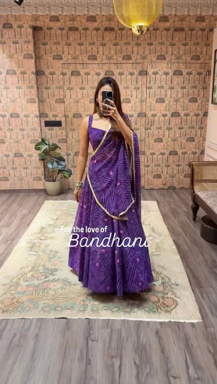 BANDHANI LEHENGAS